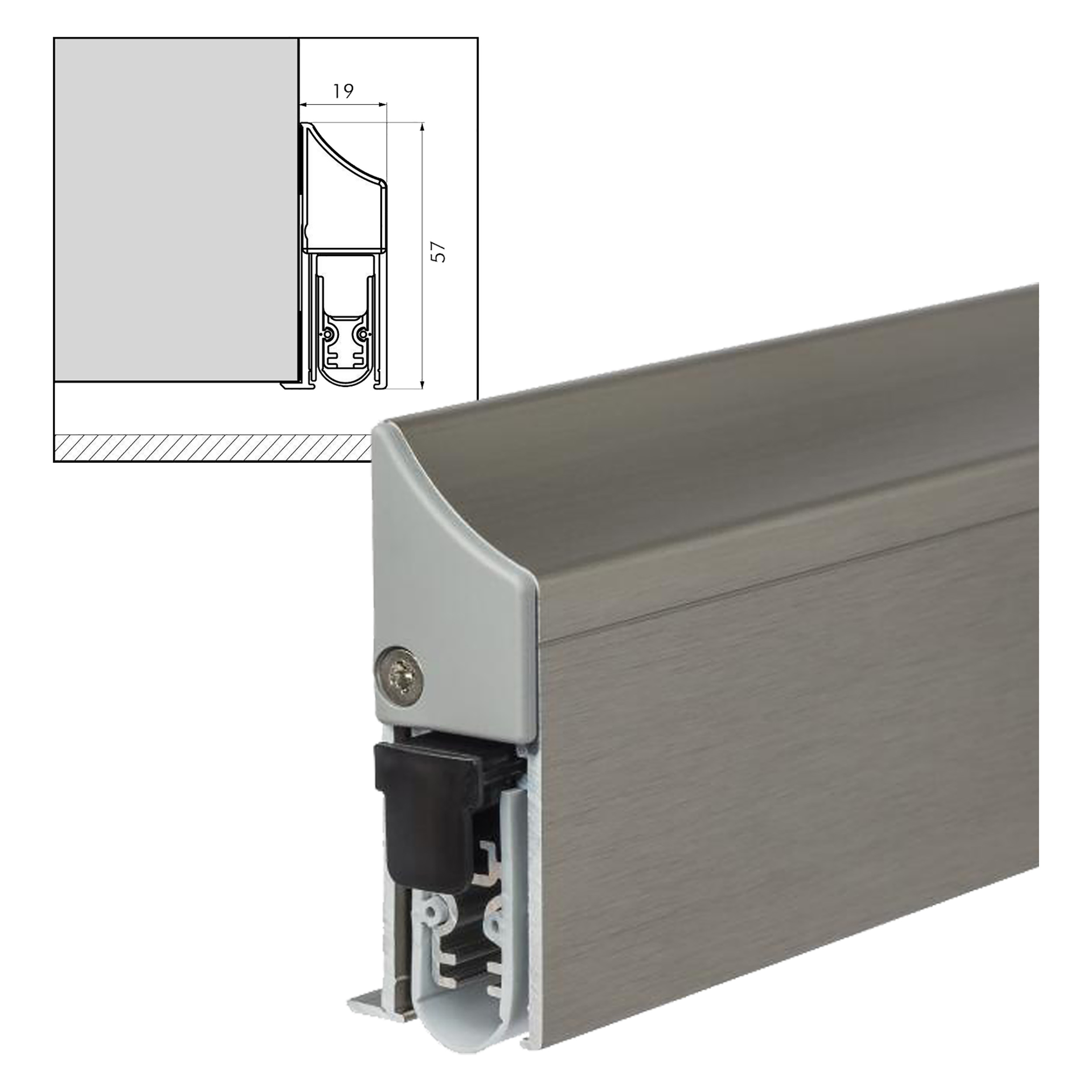 45.104.87 Ellen  valdorpel Cassette tbv 4510486 100 cm  1000 mm