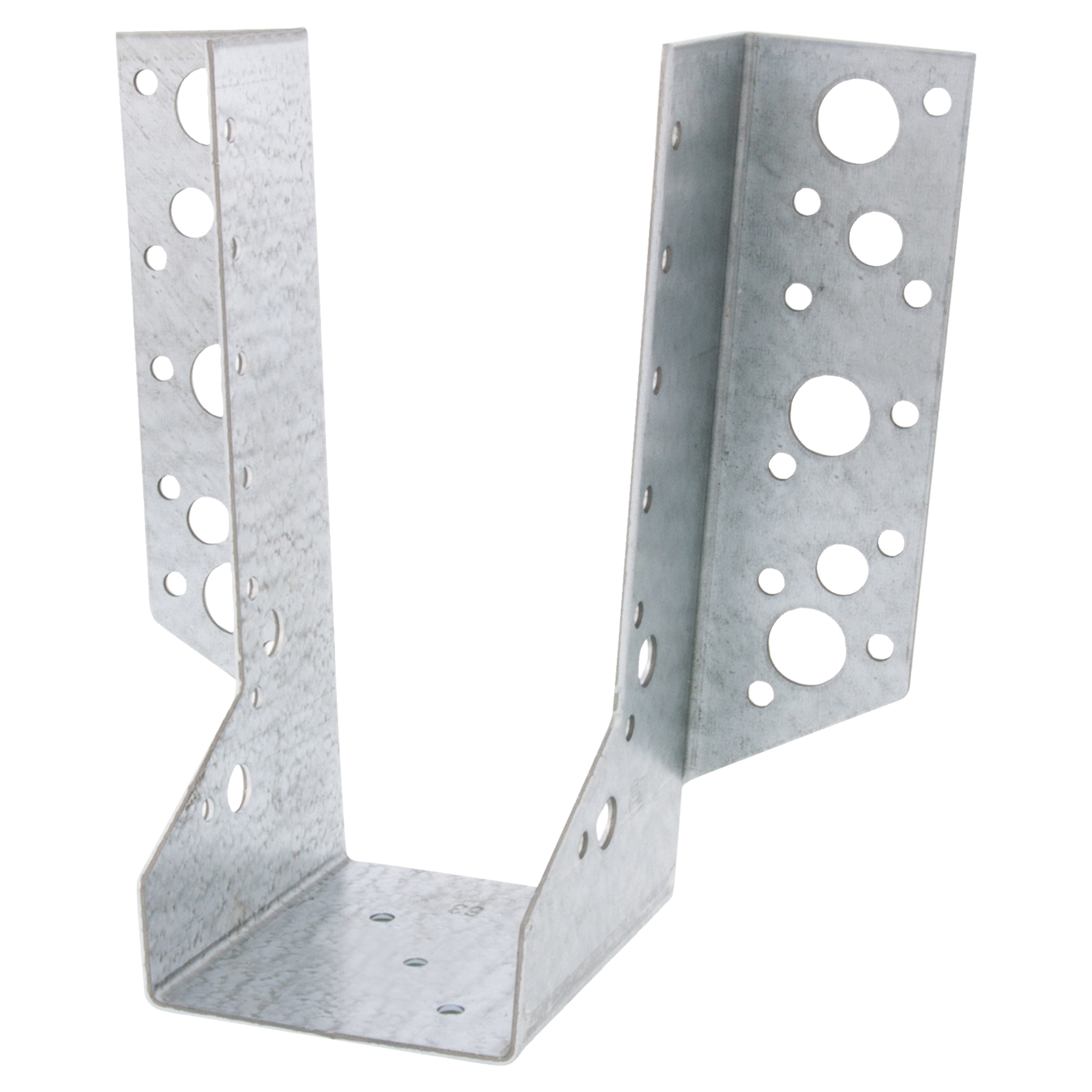 45.106.05 GB  raveeldrager zwaar - ruw hout - senzimir verzinkt  63 x 158 x 2 mm