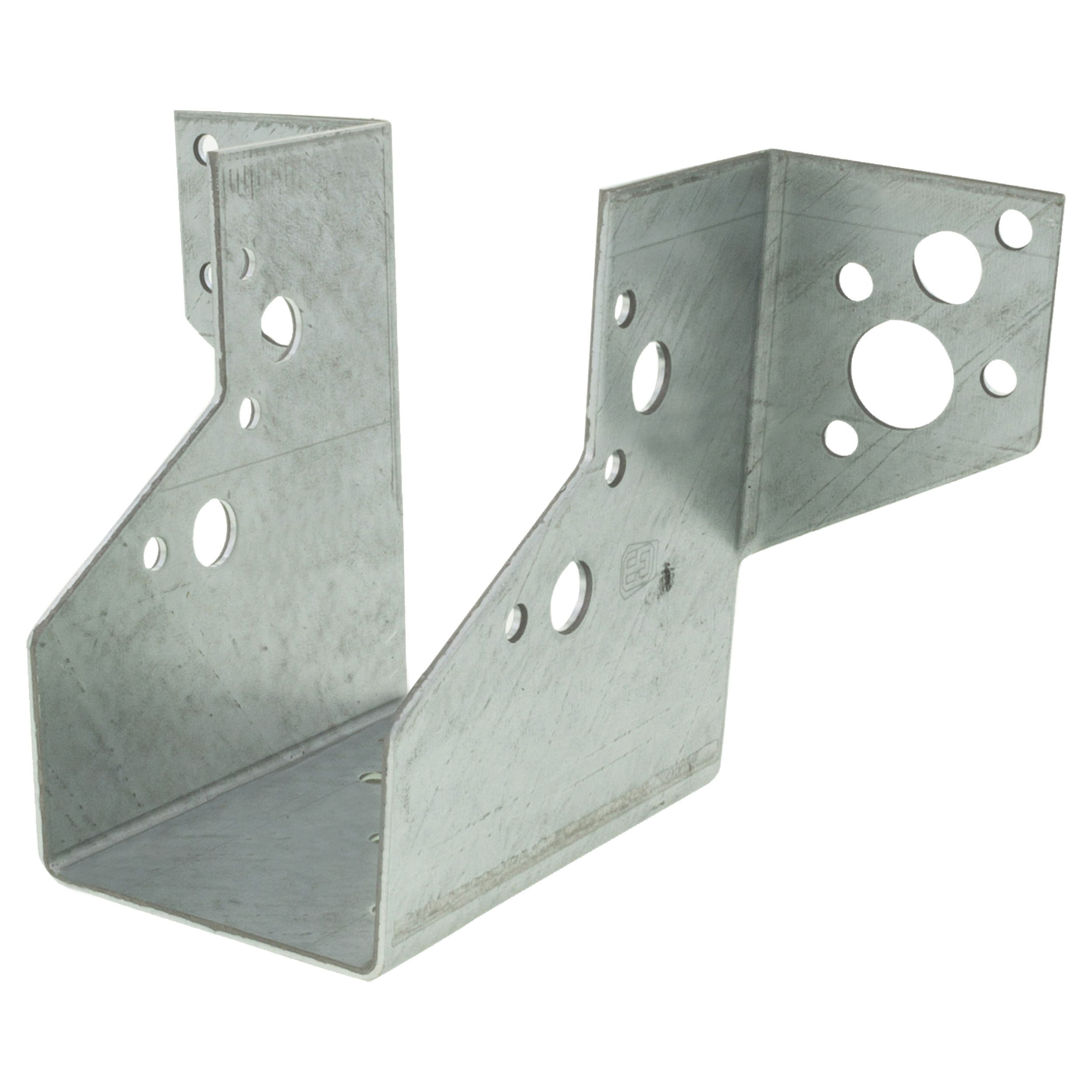 45.106.20 GB  raveeldrager zwaar - ruw hout - senzimir verzinkt  50 x 85 x 2 mm