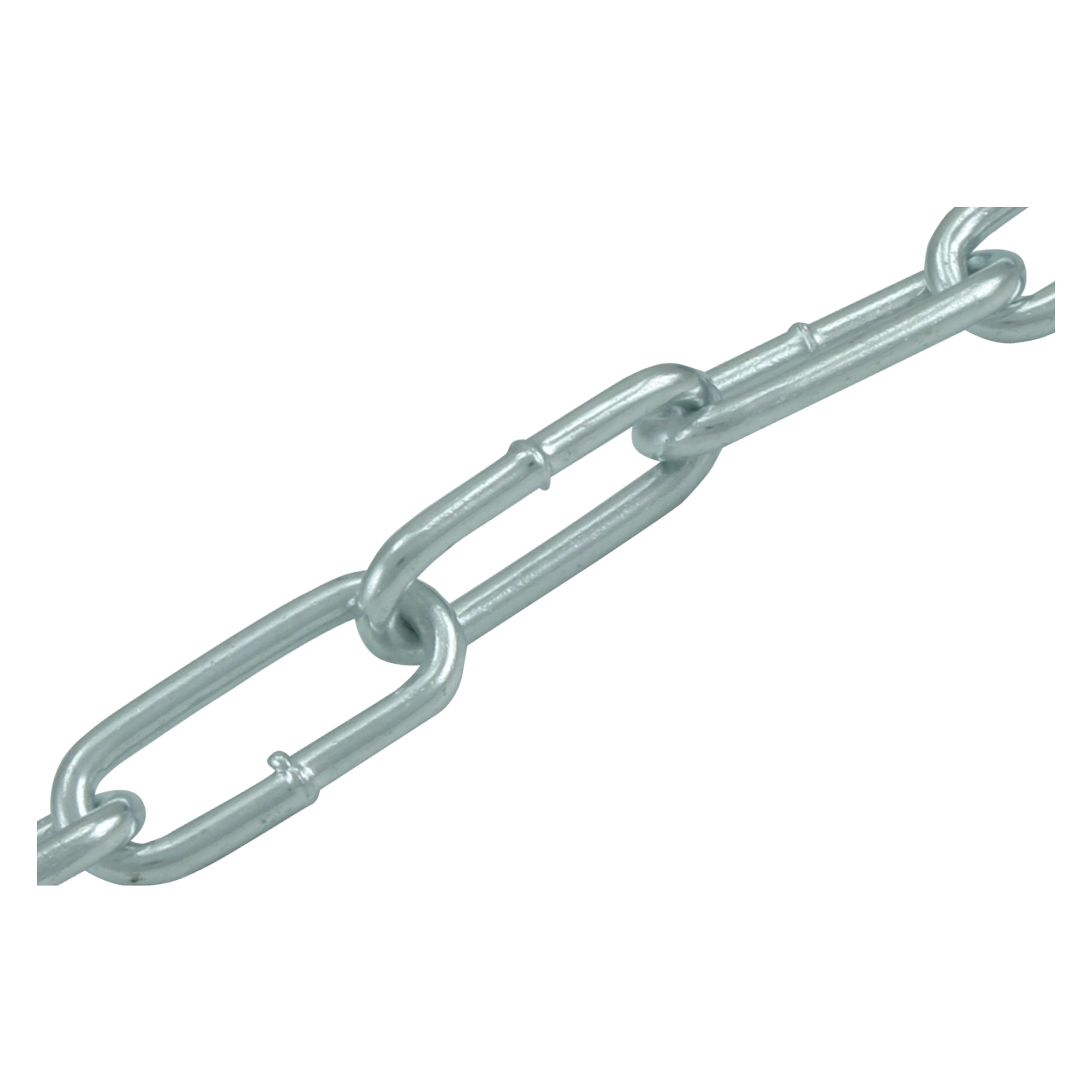 45.300.58 Starx  voetketting 30 m (verkoop per meter) - breekkracht 80 kg - verzinkt  40 x 16 x 4.0 mm