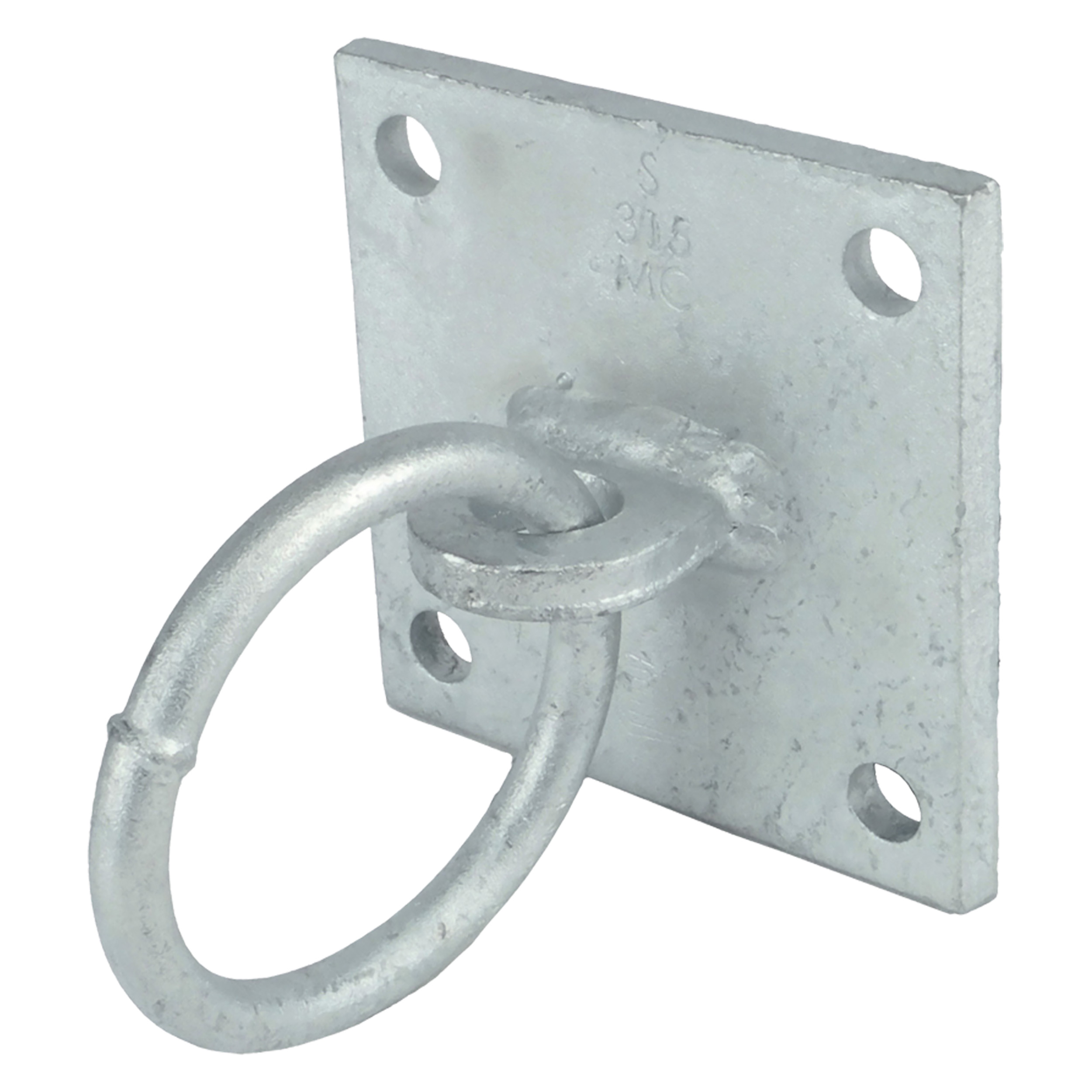 45.502.57   aanlegring verzinkt  100 x 100 x 8 mm