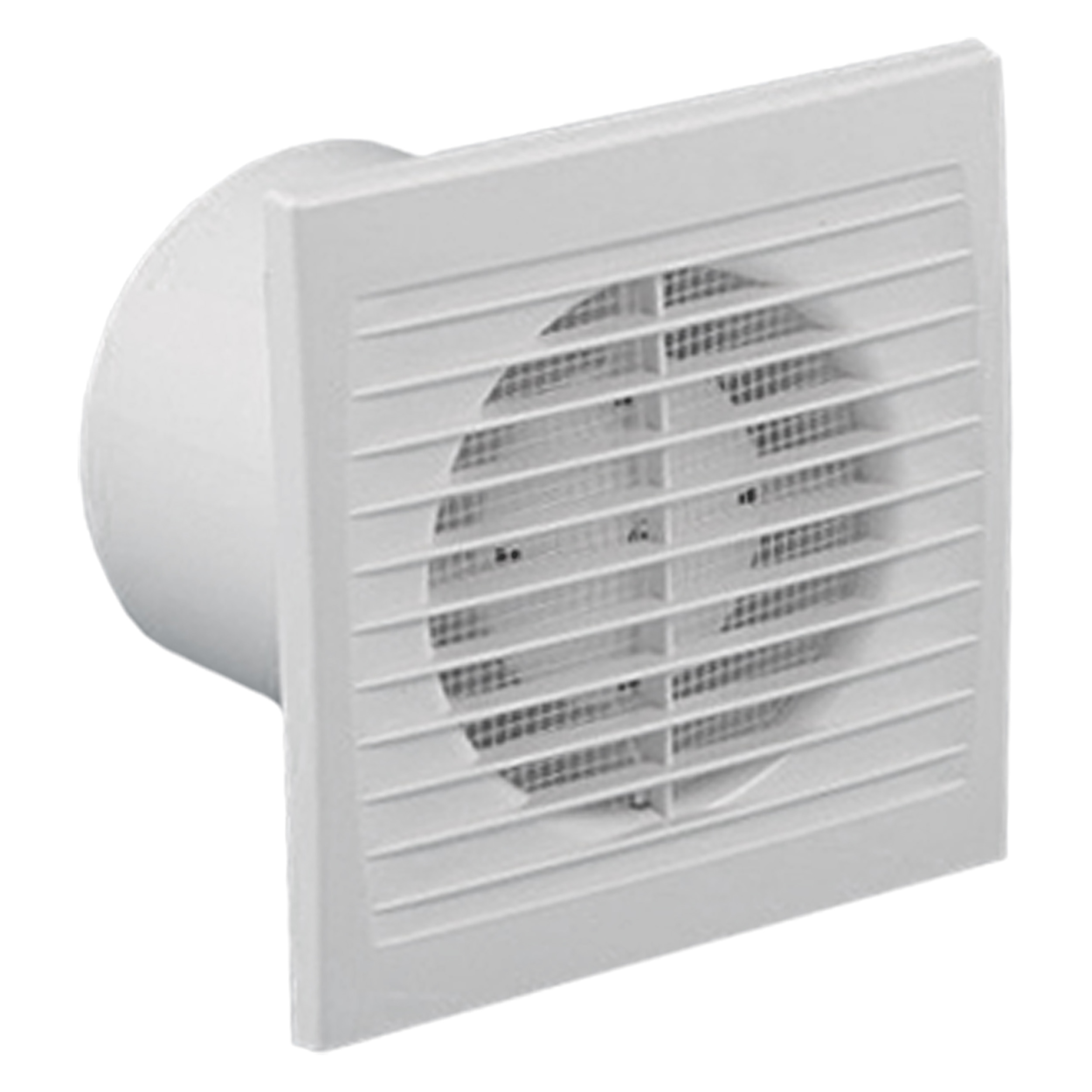 45.600.60   ventilator inbouw - standaard wit Ø 100 mm