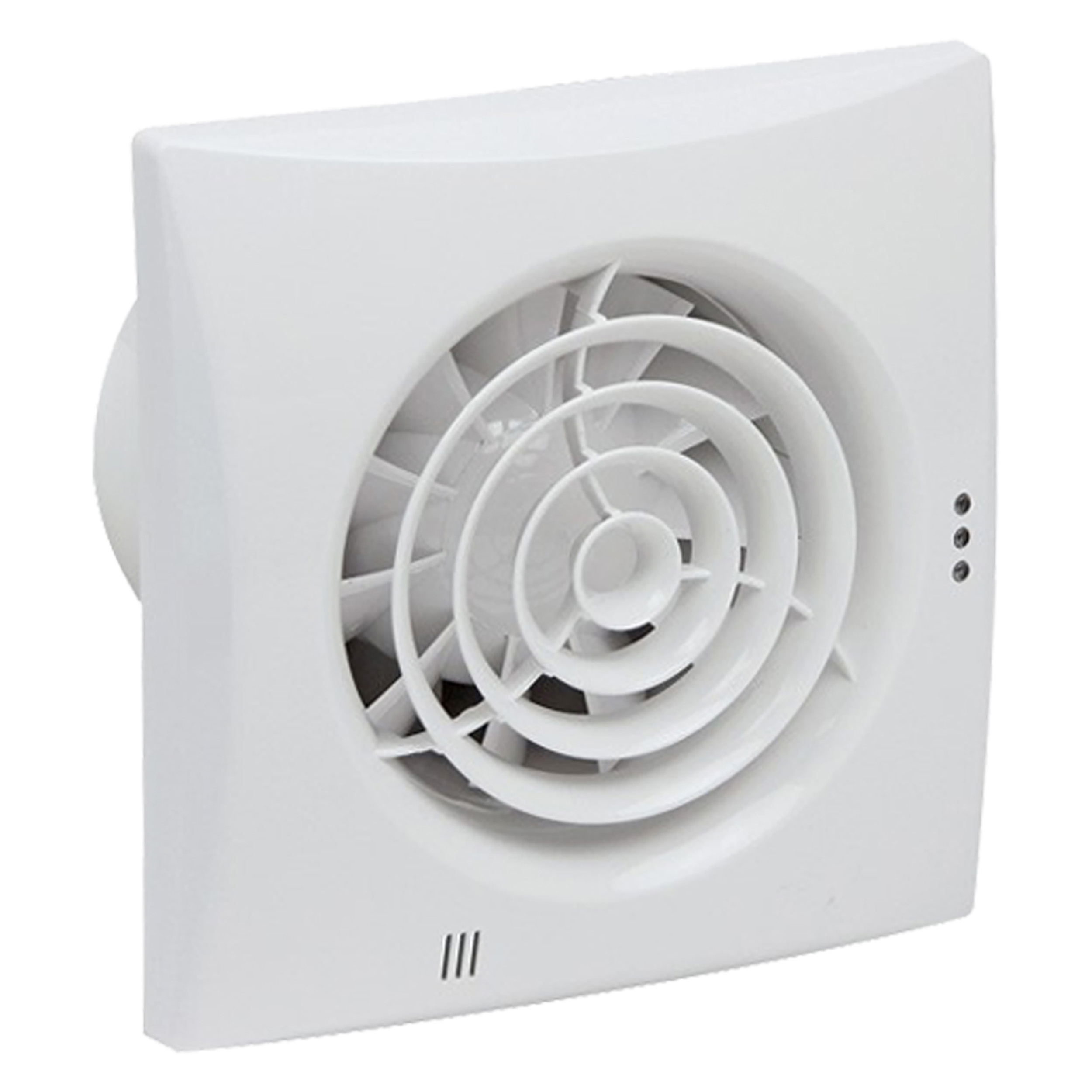 45.600.64 Nedco  ventilator silencio - met timer - kogellagers wit Ø 100 mm