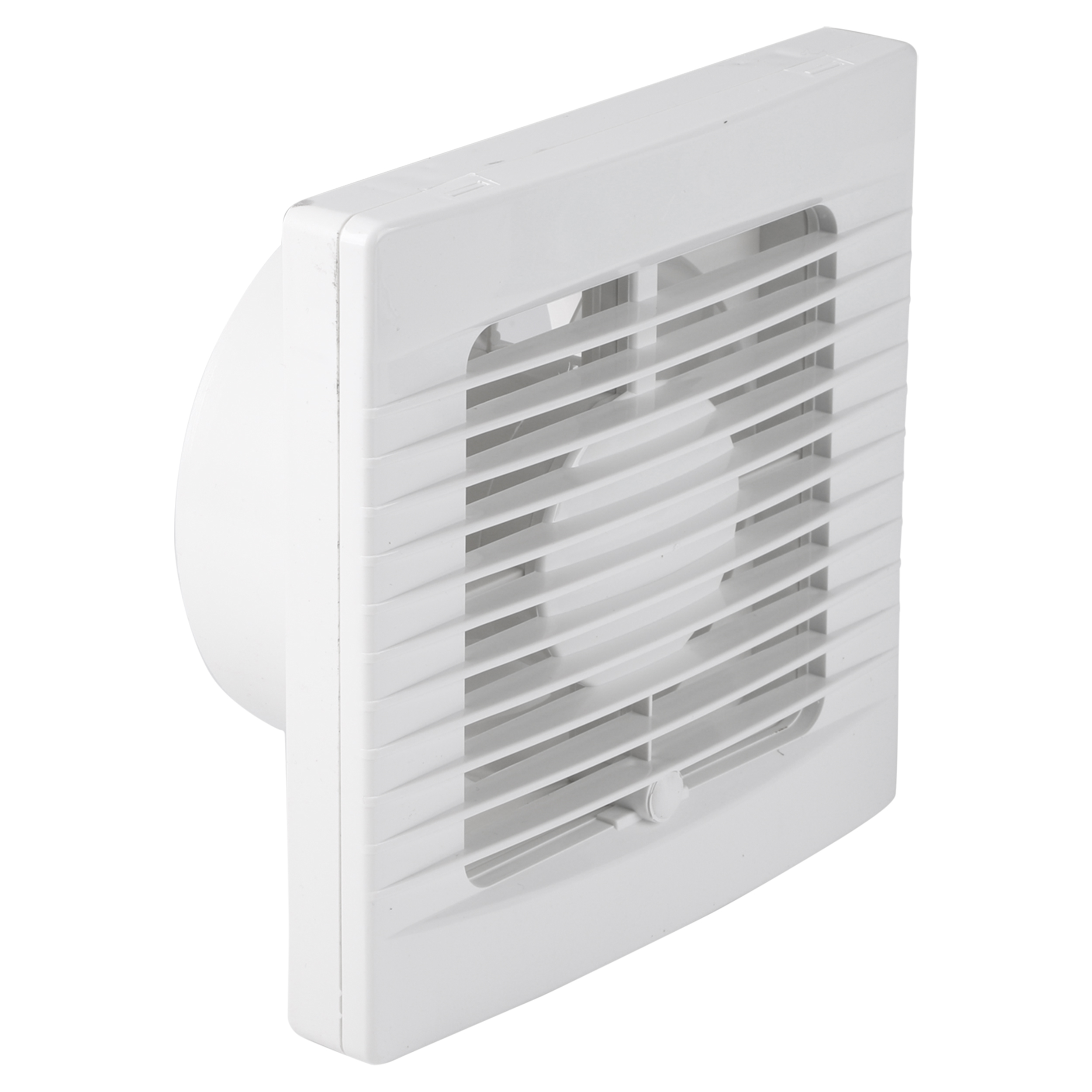 45.600.72   ventilator EF120 - vierkant model - met timer wit Ø 120 mm