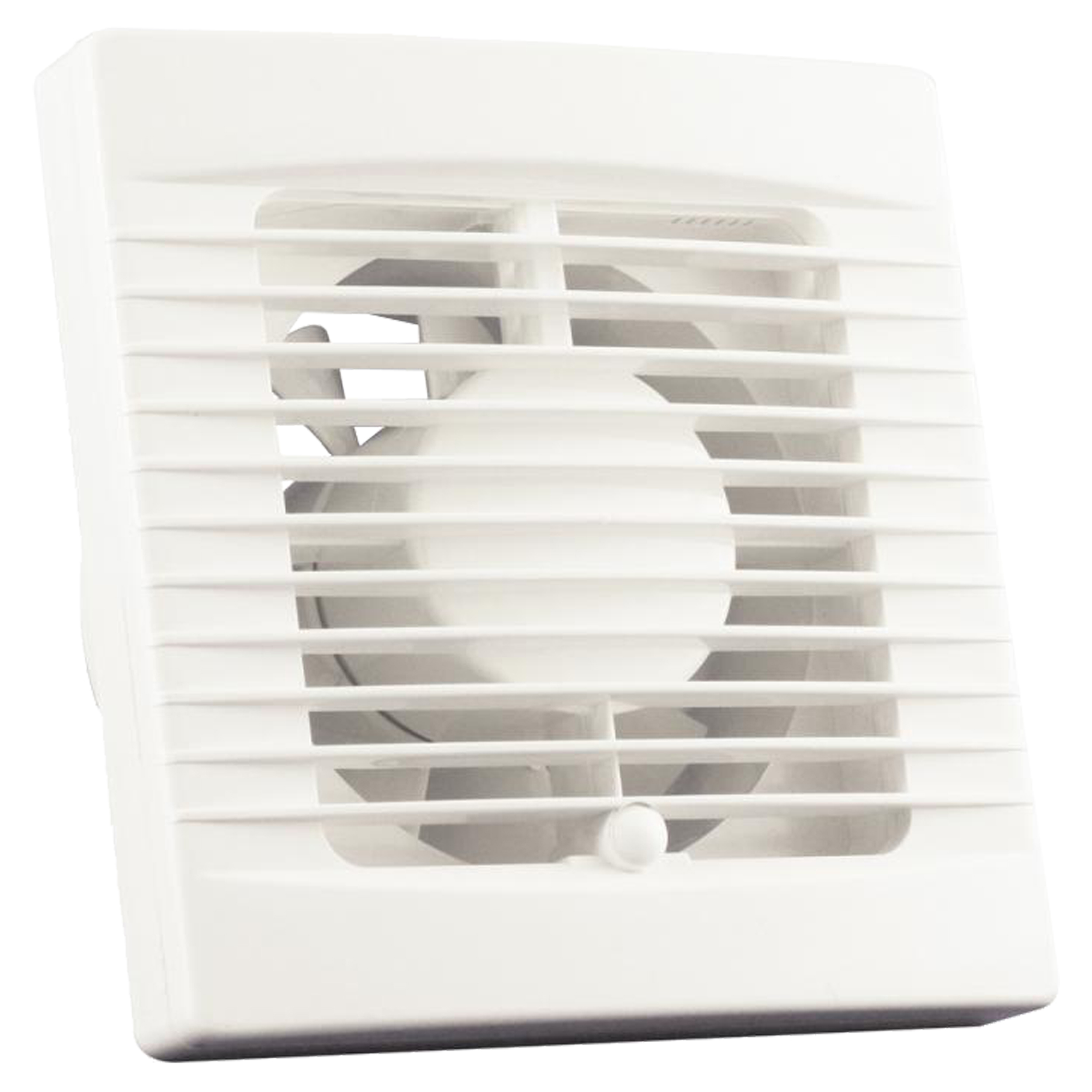 45.600.73 Nedco  toilet/bad ventilator type EF 120 VT - met vochtsensor - met timer wit 175 x 175 mm