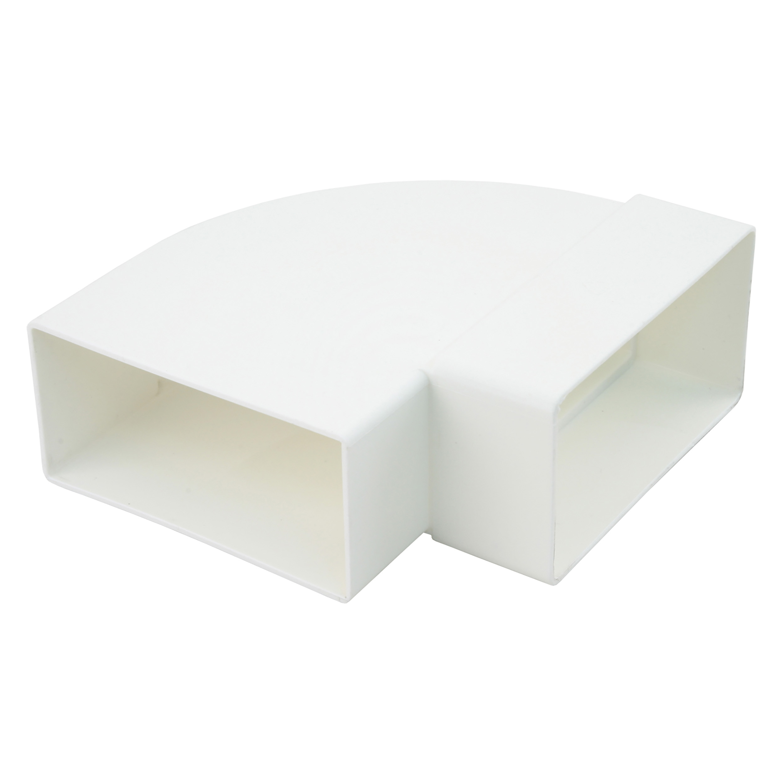 45.707.40 Starx  bocht horizontaal wit 110 x 54 mm
