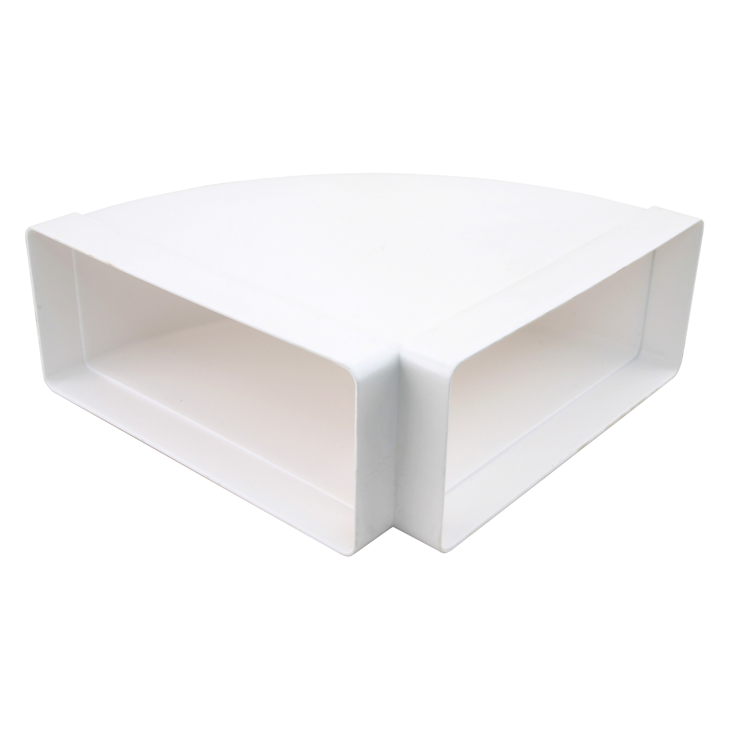 45.707.41 Starx  bocht horizontaal wit 220 x 90 mm