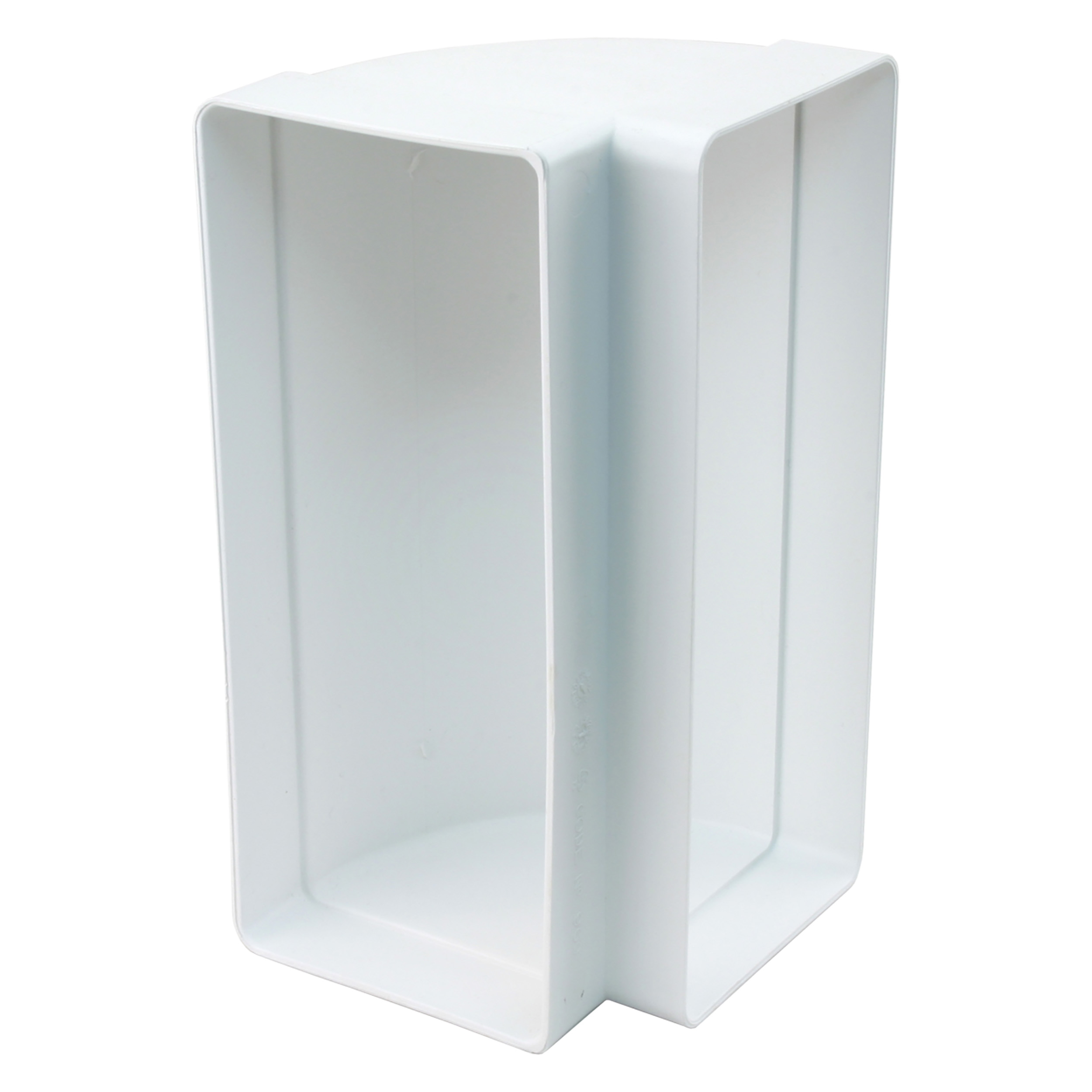45.707.43 Starx  bocht verticaal wit 220 x 90 mm