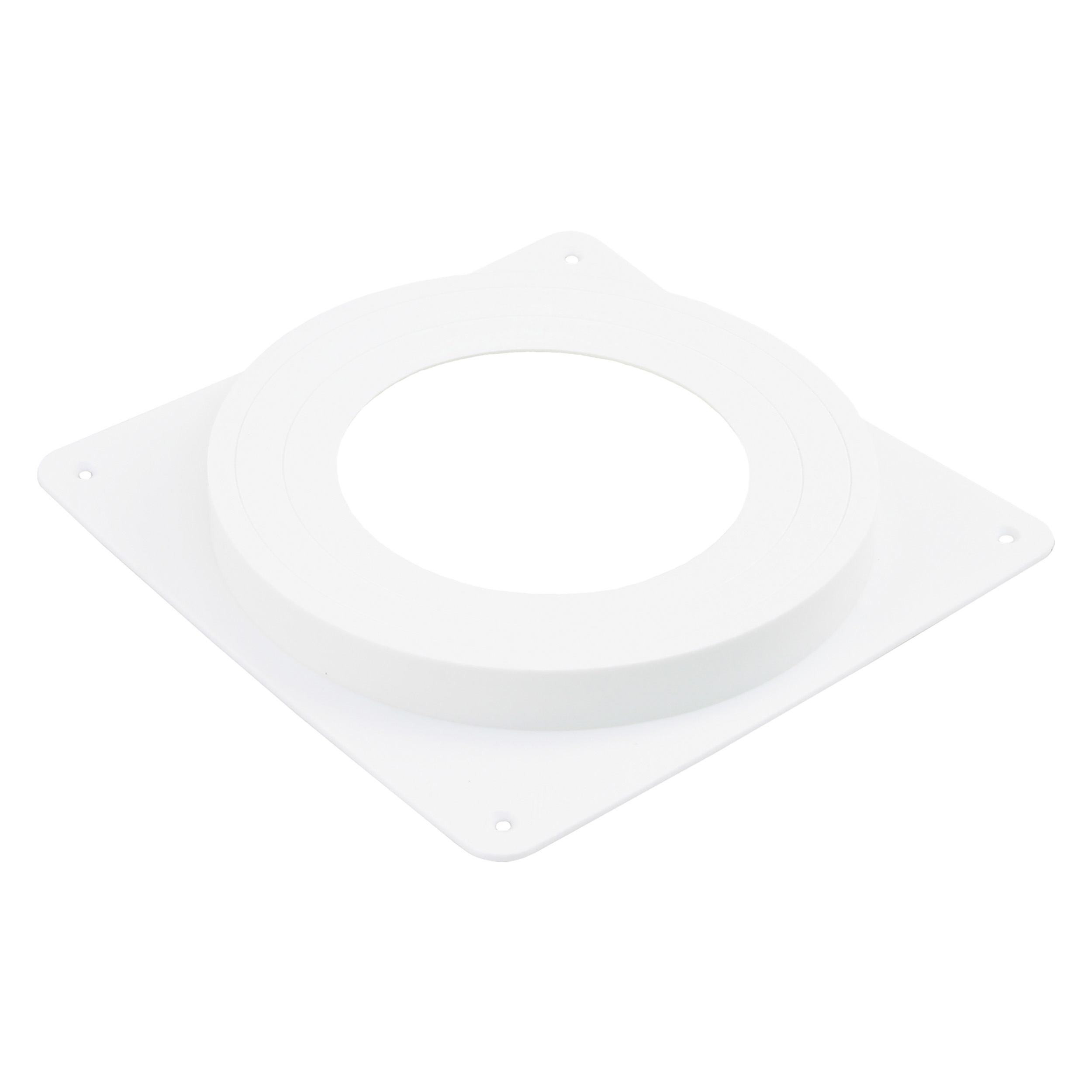 45.708.25 Starx  plafondplaat rond wit 100-125-150 mm
