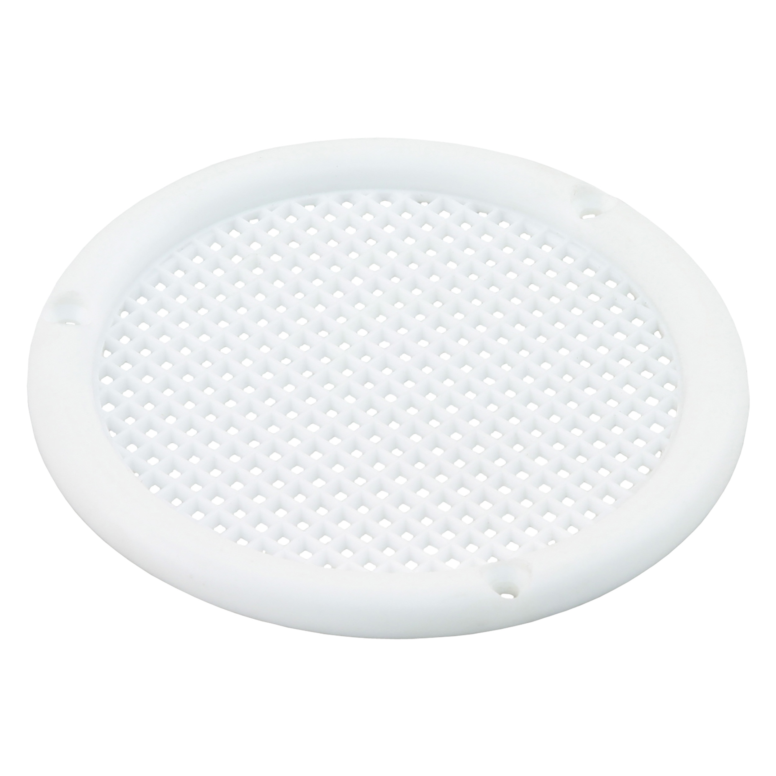 45.708.56 Starx  ventilatierozet rond - zonder kraag - opschroevend wit Ø56 mm