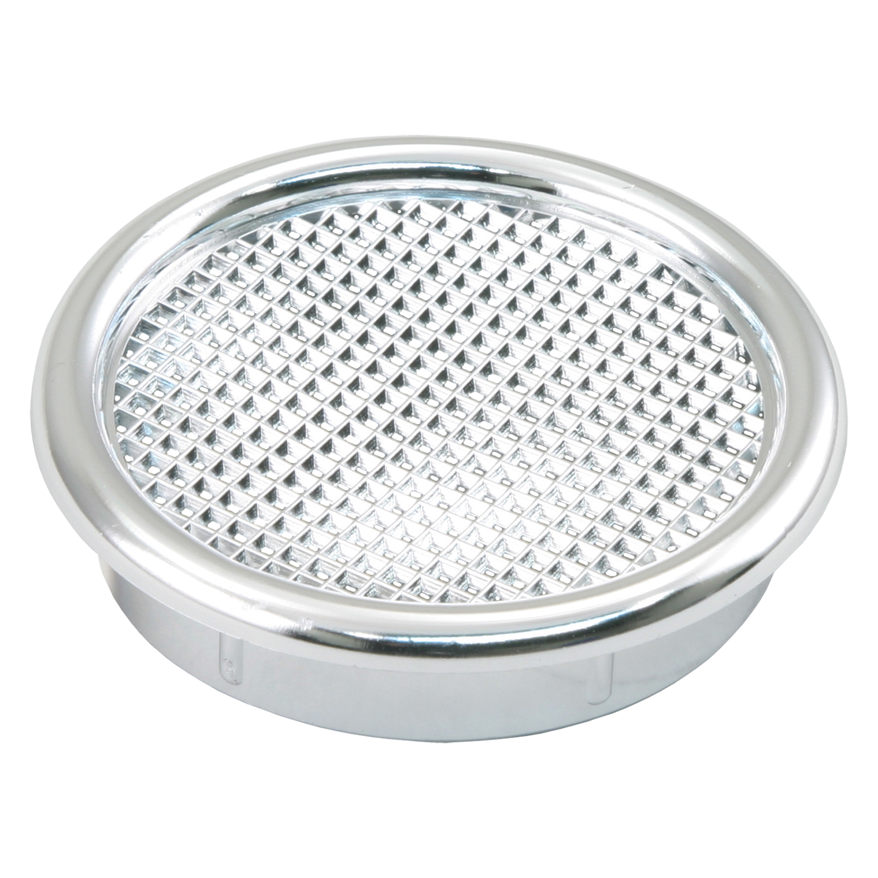 45.708.63 Starx  ventilatierooster rond chroom Ø 56 mm