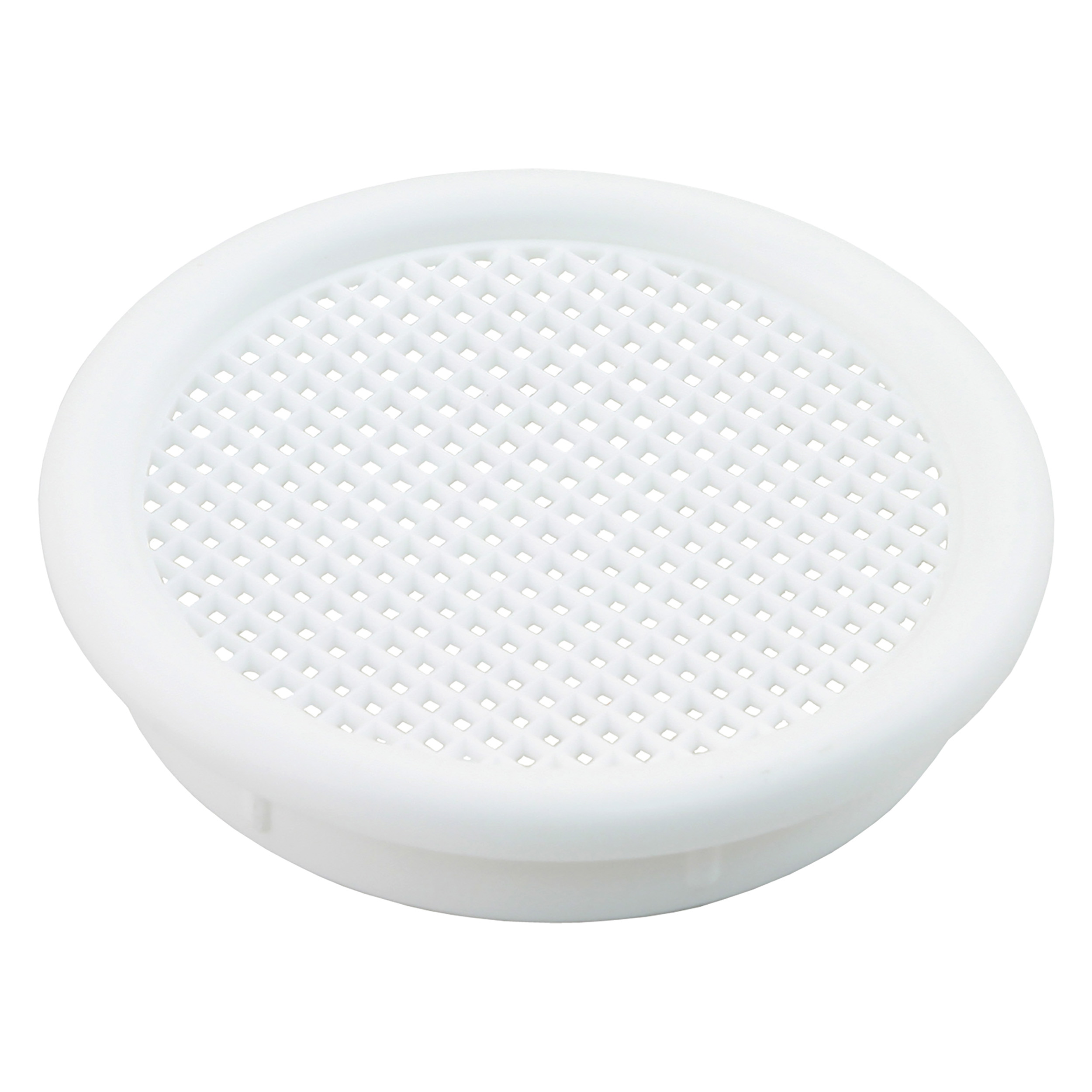 45.708.64 Starx  ventilatierozet rond - met kraag wit Ø56 mm