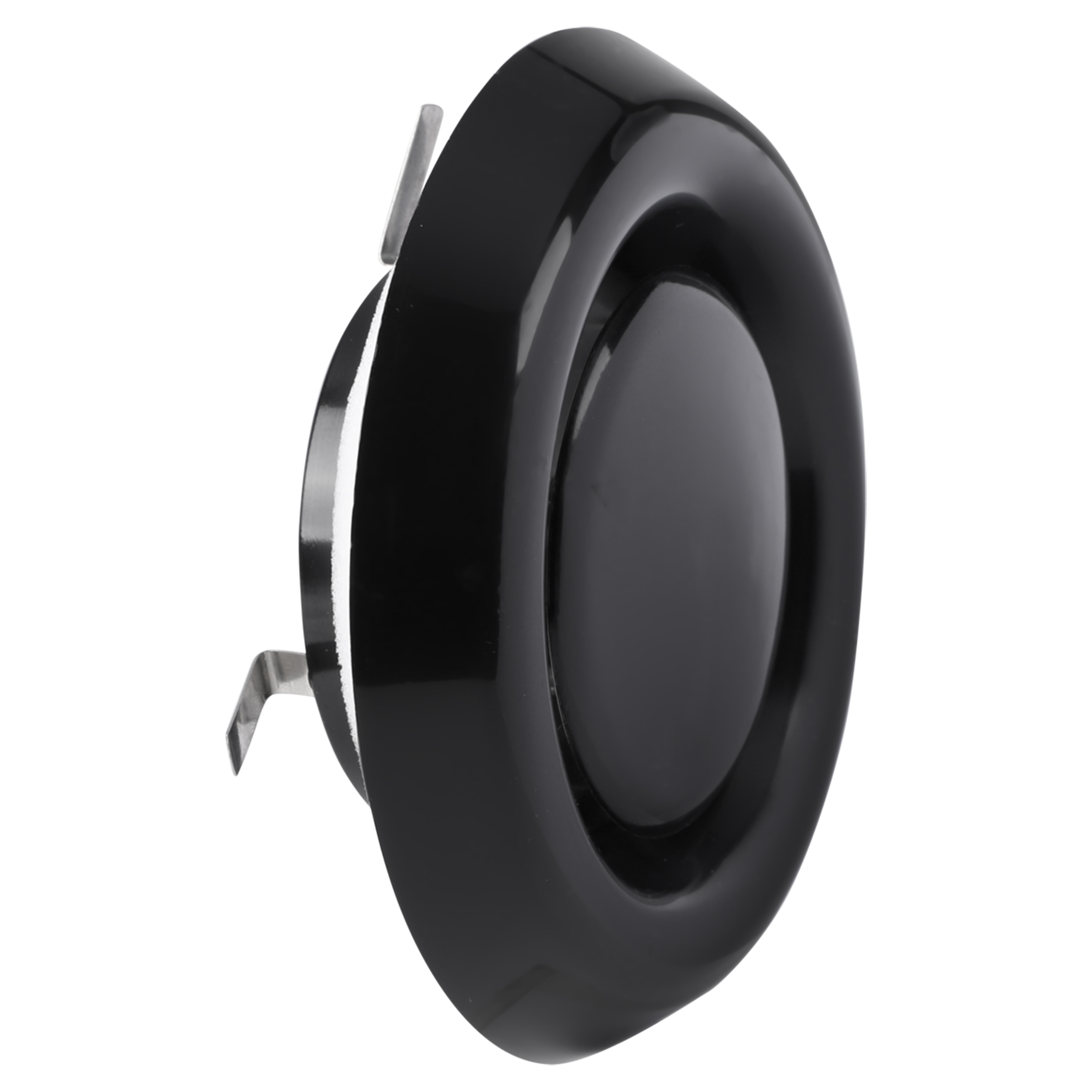 45.709.12 Starx  afzuigventiel met klemmen zwart Ø 100/125 mm