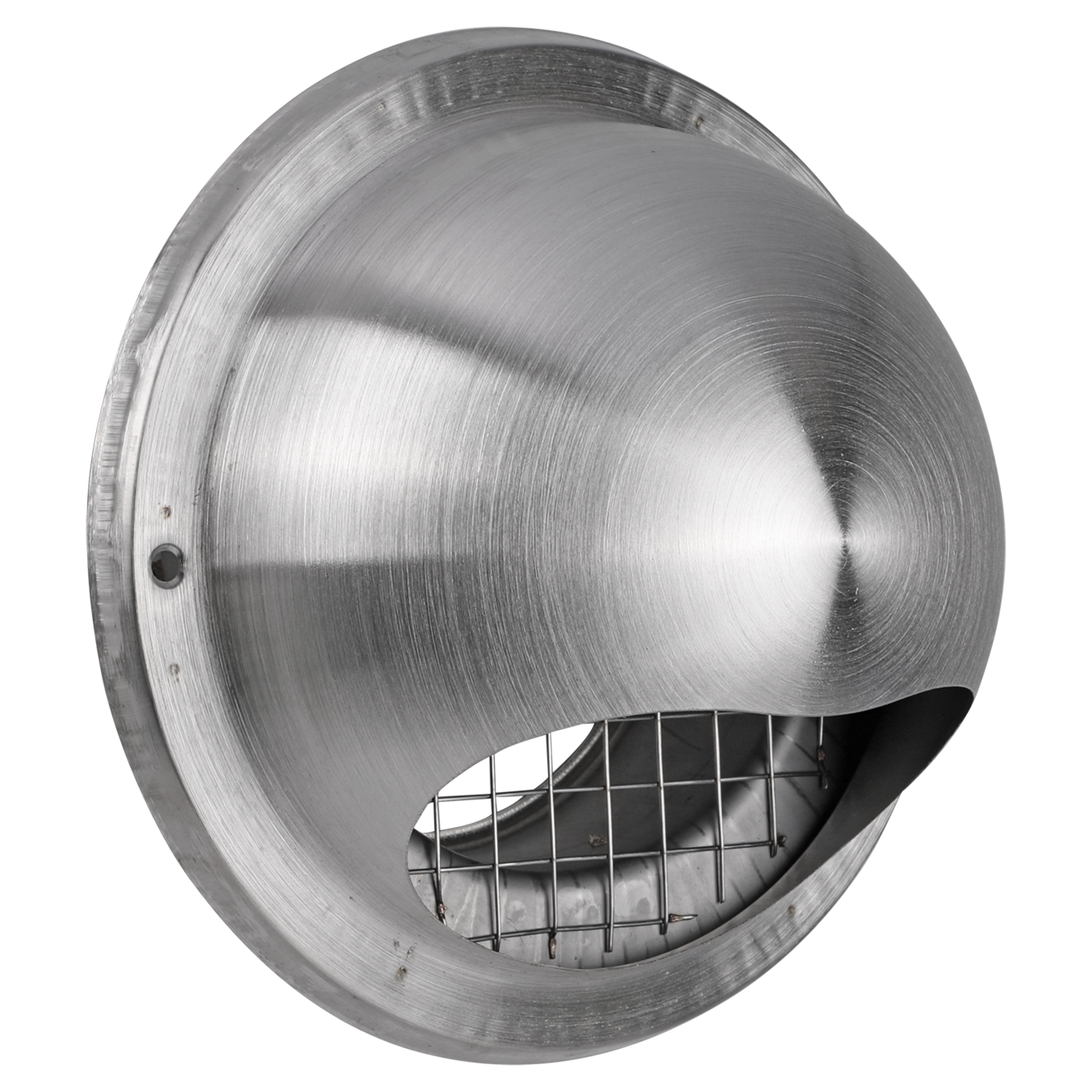 45.709.21 Starx  buitenrooster bol model - RVS  Ø 125 mm