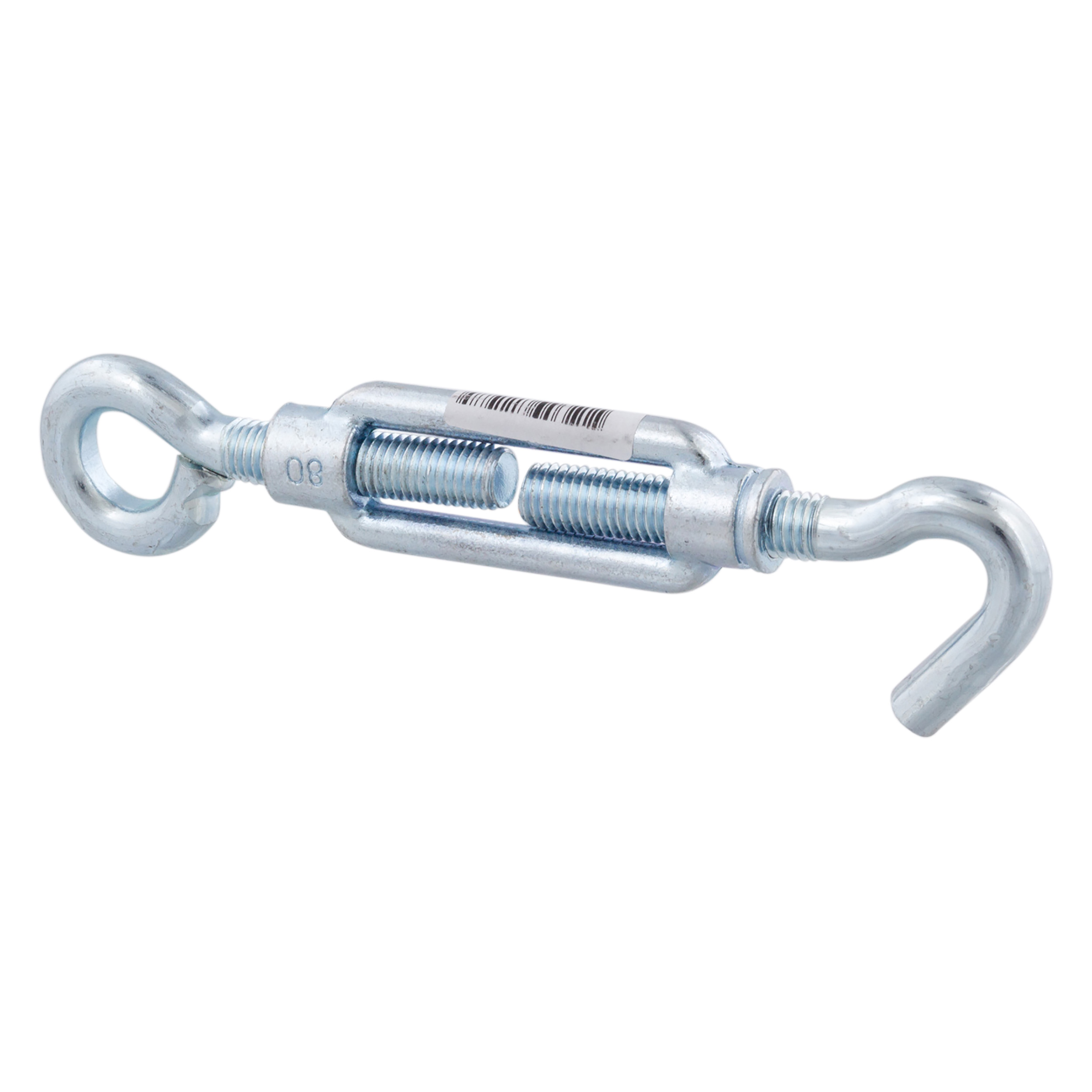 46.913.10   draadspanner met haag en oog - verzinkt  M10 x 80 mm