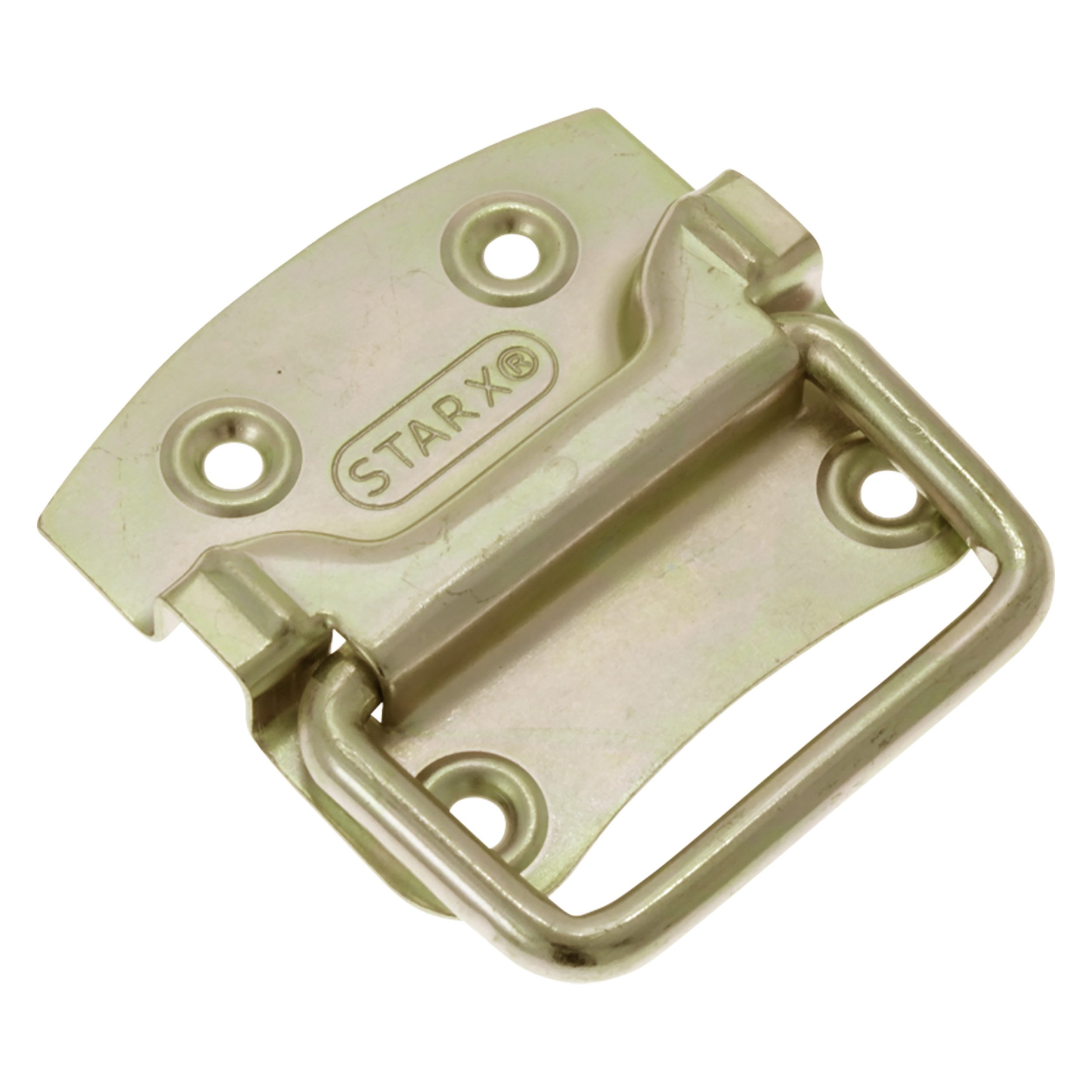 46.919.96 Starx  kistgreep met extra zware greepbevestiging - verzinkt  80 mm