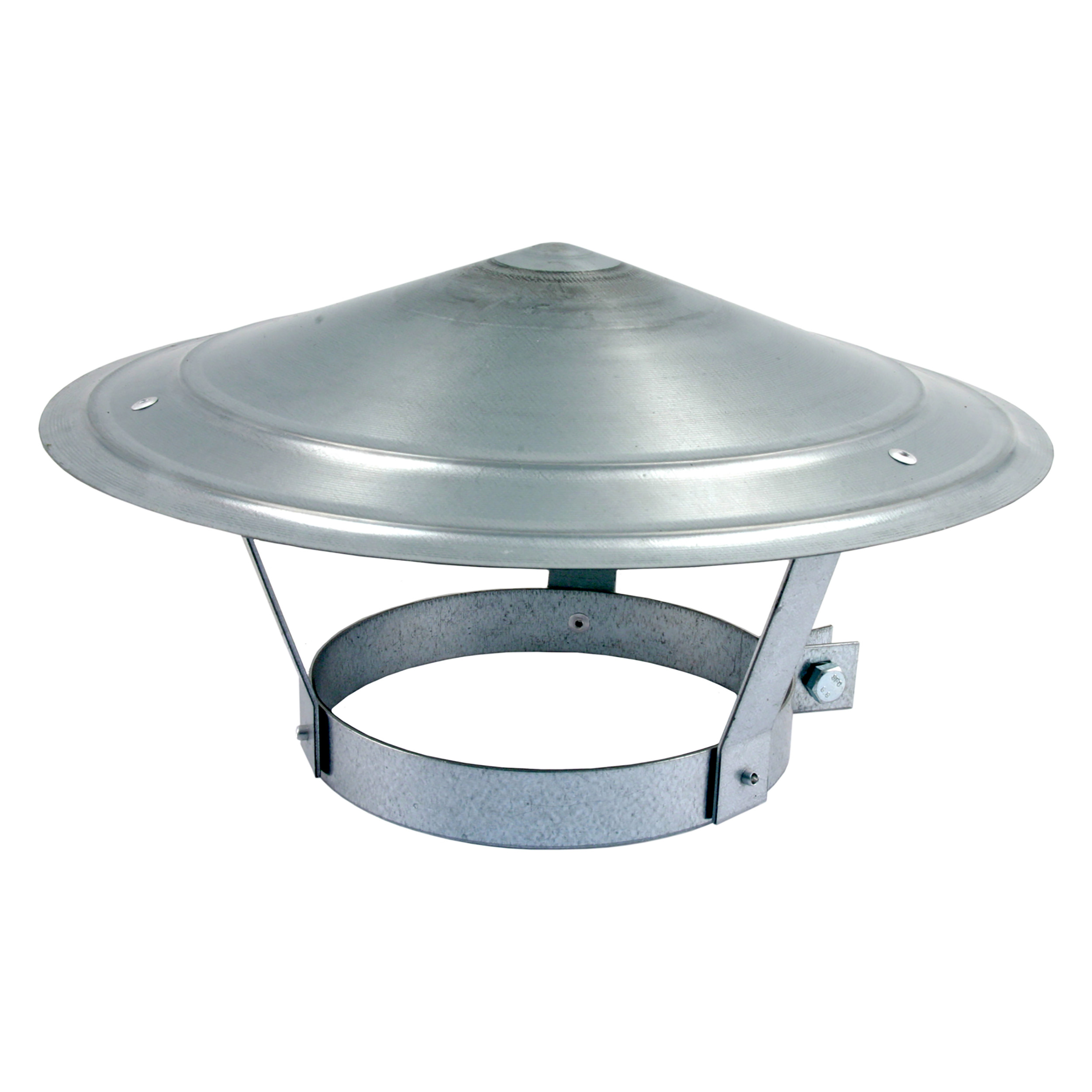 46.928.35   regenkap verzinkt  Ø148-154 mm