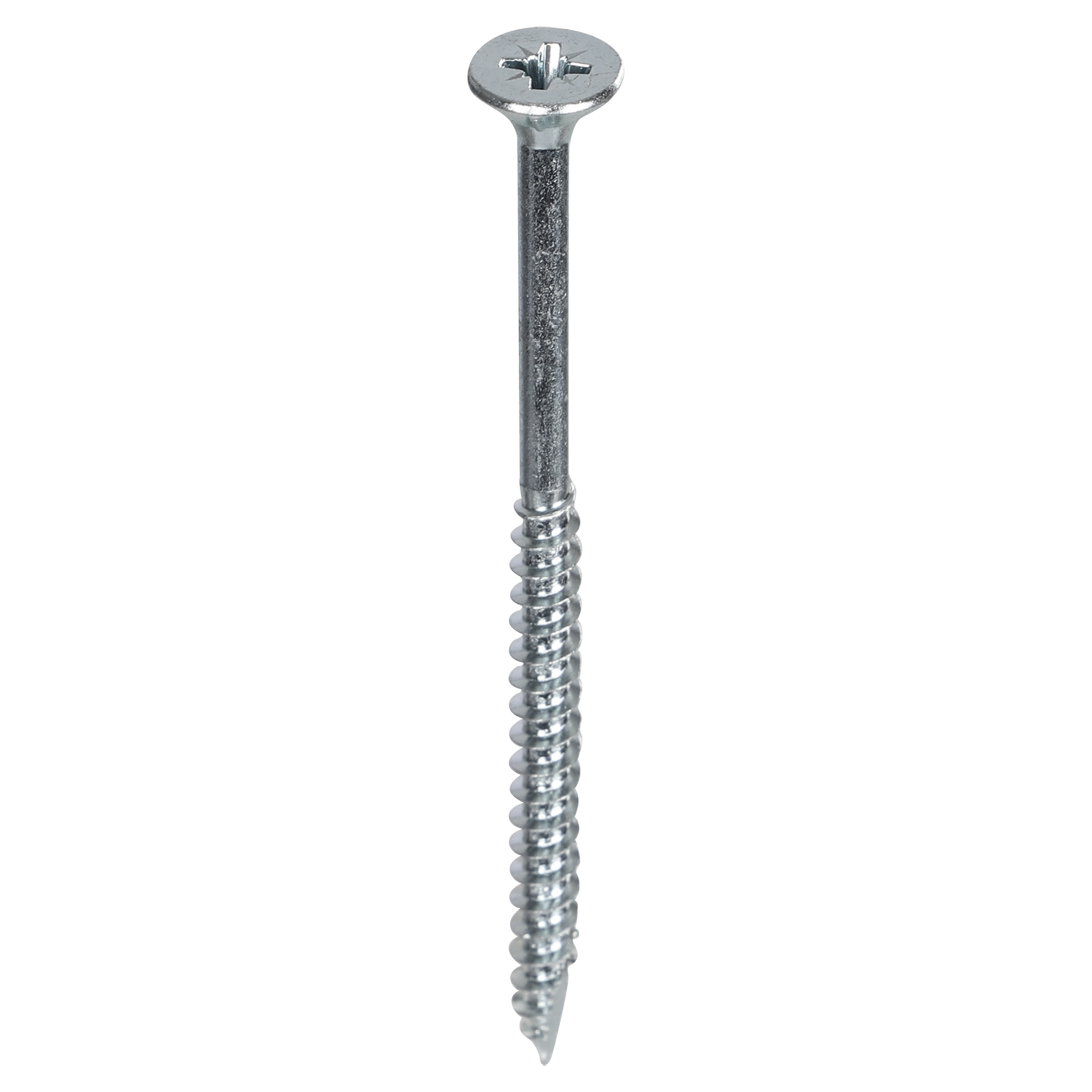 47.001.09 Starx Pro spaanplaatschroef platkop - met boorpunt - verzinkt  5.0 x 80 mm