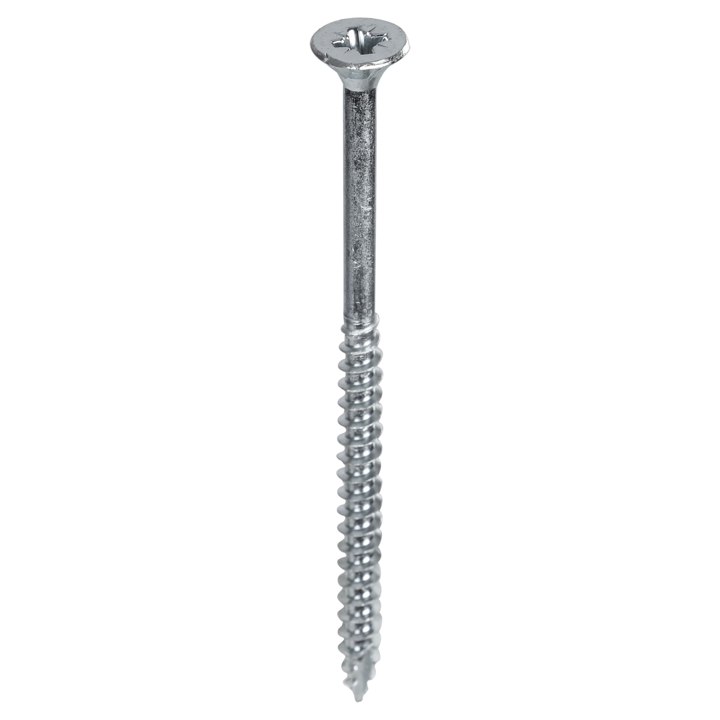 47.001.12 Starx Pro spaanplaatschroef platkop - met boorpunt - verzinkt  6.0 x 100 mm