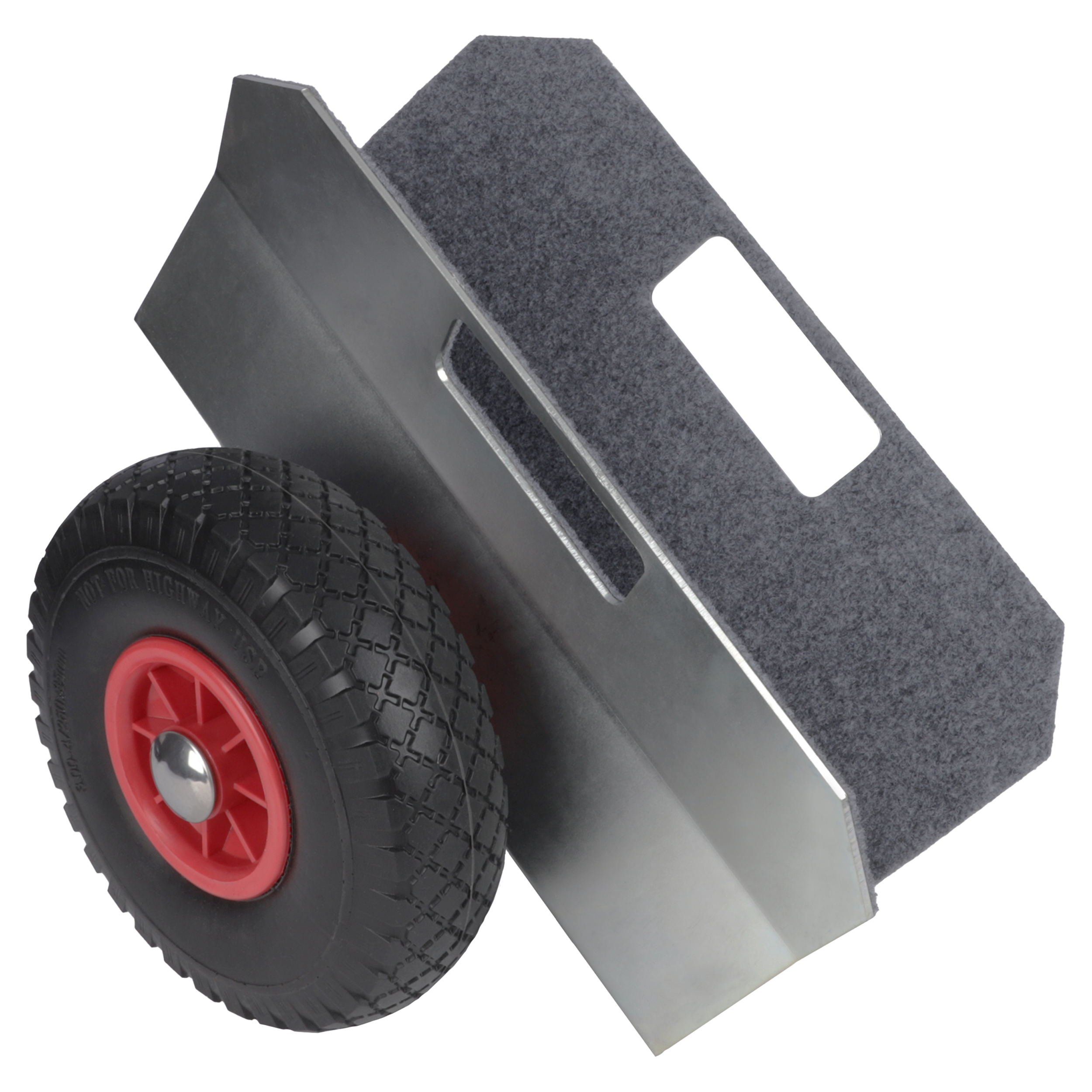 48.101.03 Starx  platenwagen dolly - 250 kg - PU banden - verzinkt  