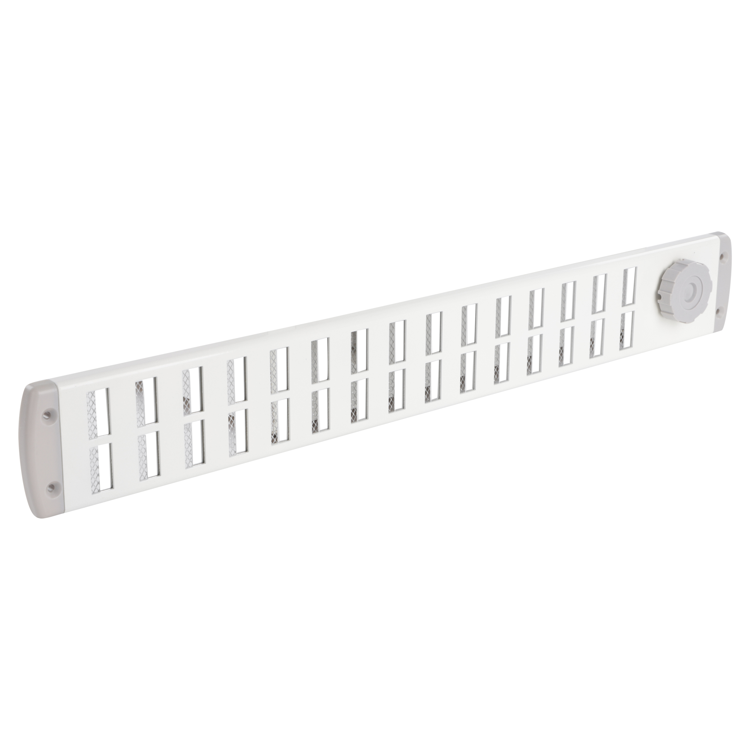 49.899.53 Starx  schuifrooster bold - met gaas en draaiknop wit 500 x 65 mm