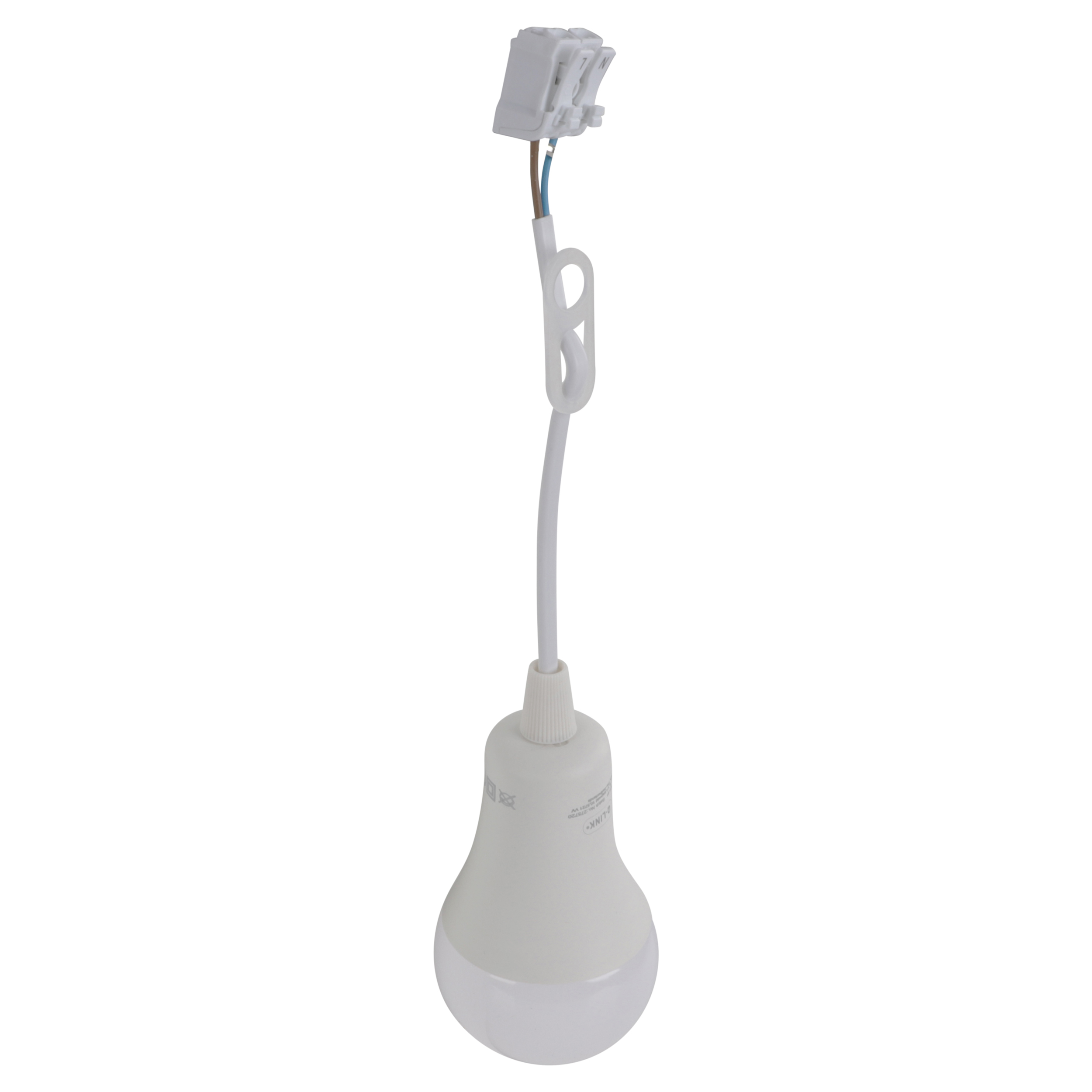 53.301.60 Q-Link  ledlamp verhuisset 12W - 4000K - slagvast wit 