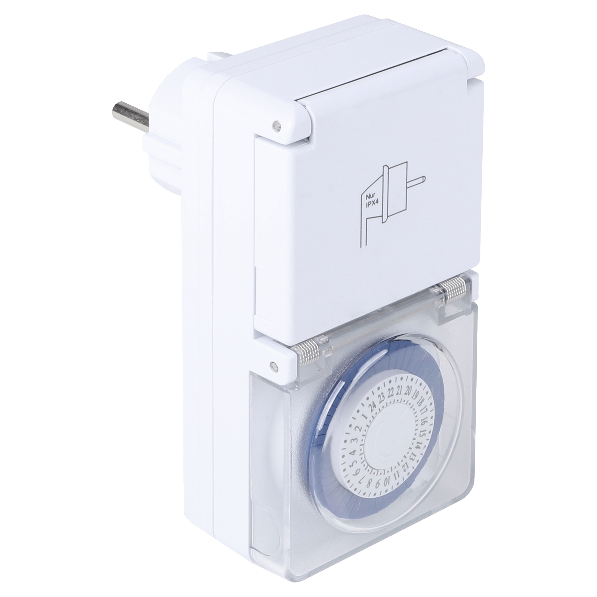 53.503.12 Q-Link  tijdschakelklok analoog - max 16A (3500W) - IP44  