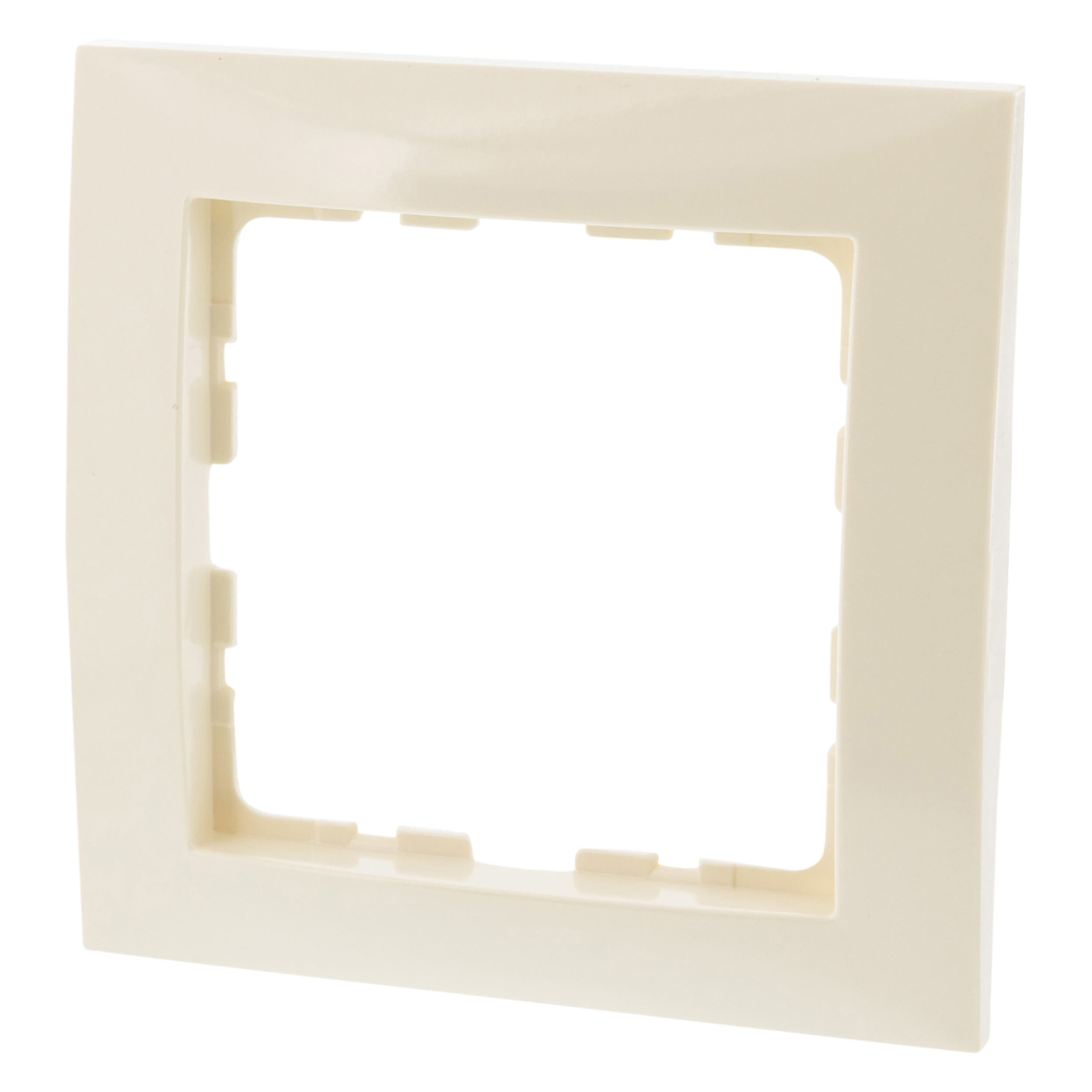 54.002.21 Berker S1 afdekraam inbouw - 1-voudig crème 