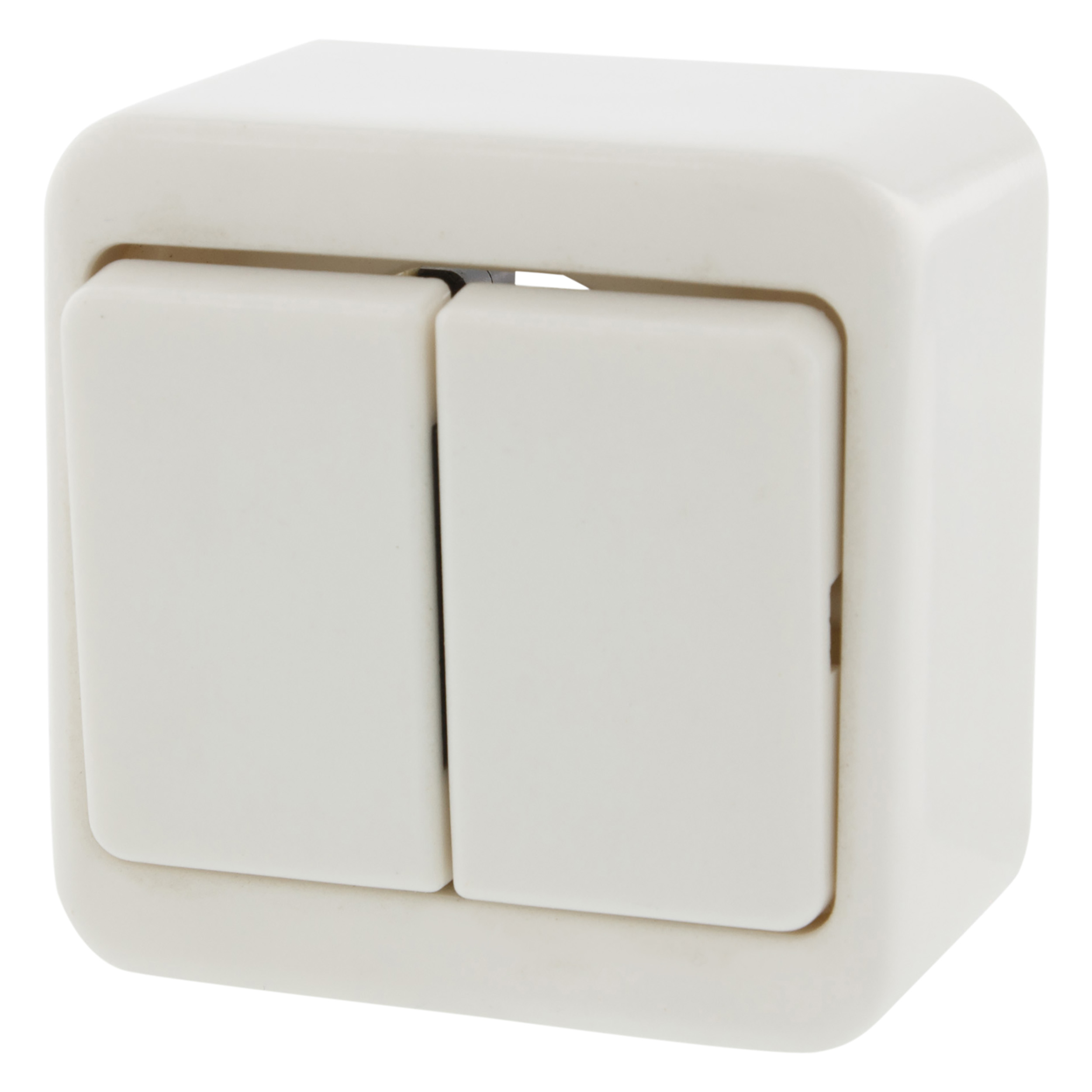 54.026.02 Berker  schakelaar opbouw - serie polarwit 