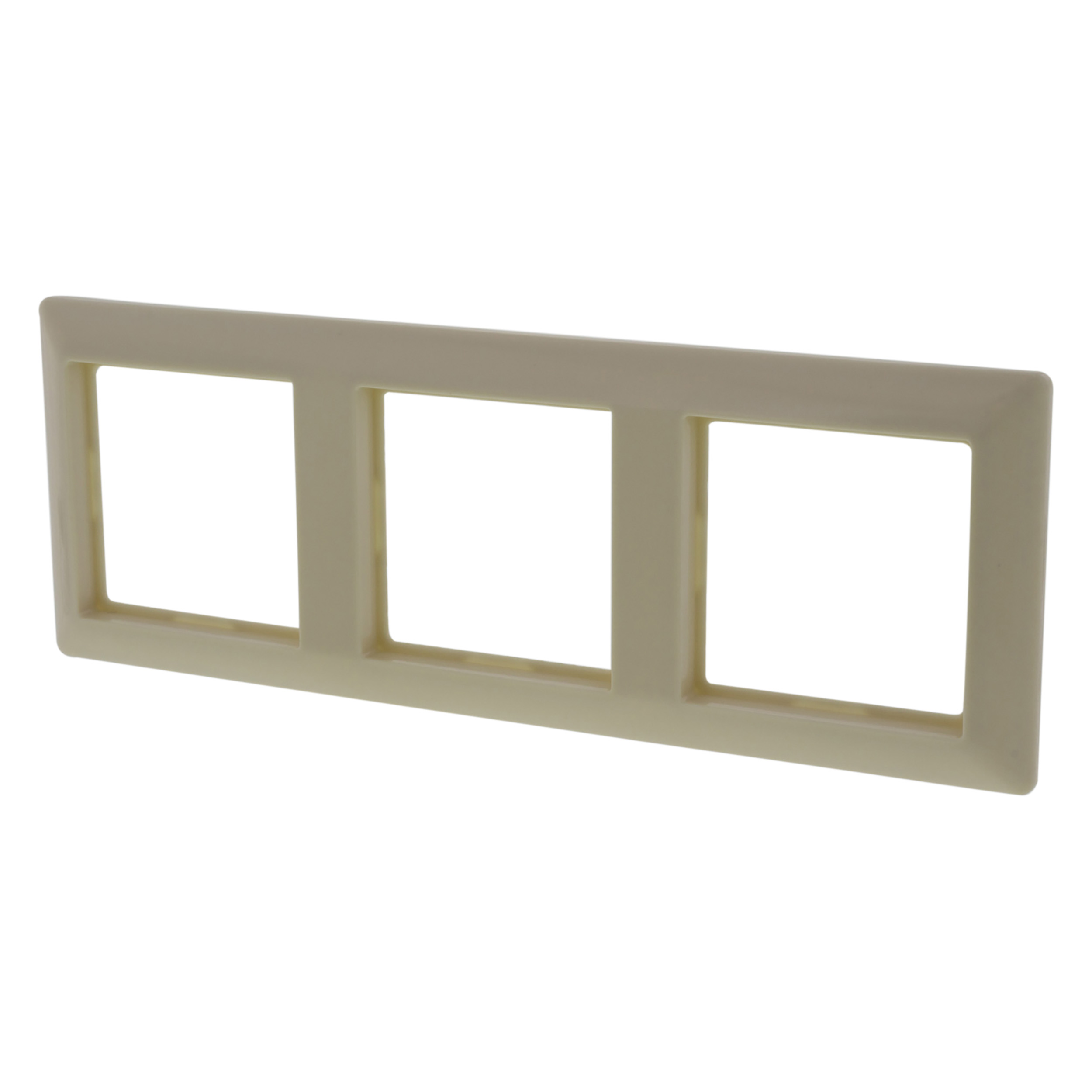 54.080.24 Jung AS500 afdekraam inbouw - 3-voudig crème 80 x 220 x 10 mm