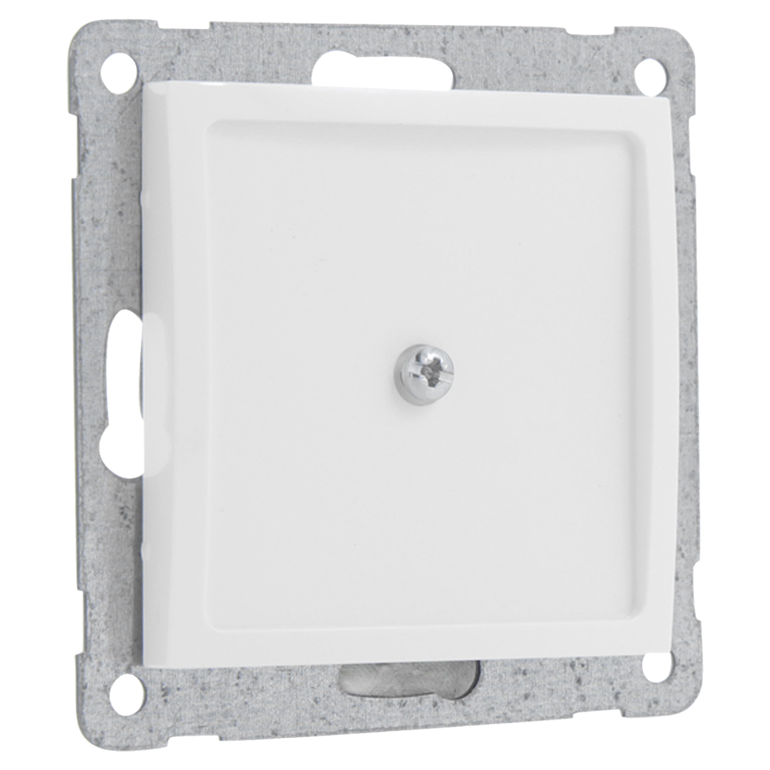 54.083.20 Q-Link S2 blindplaat inbouw polarwit 