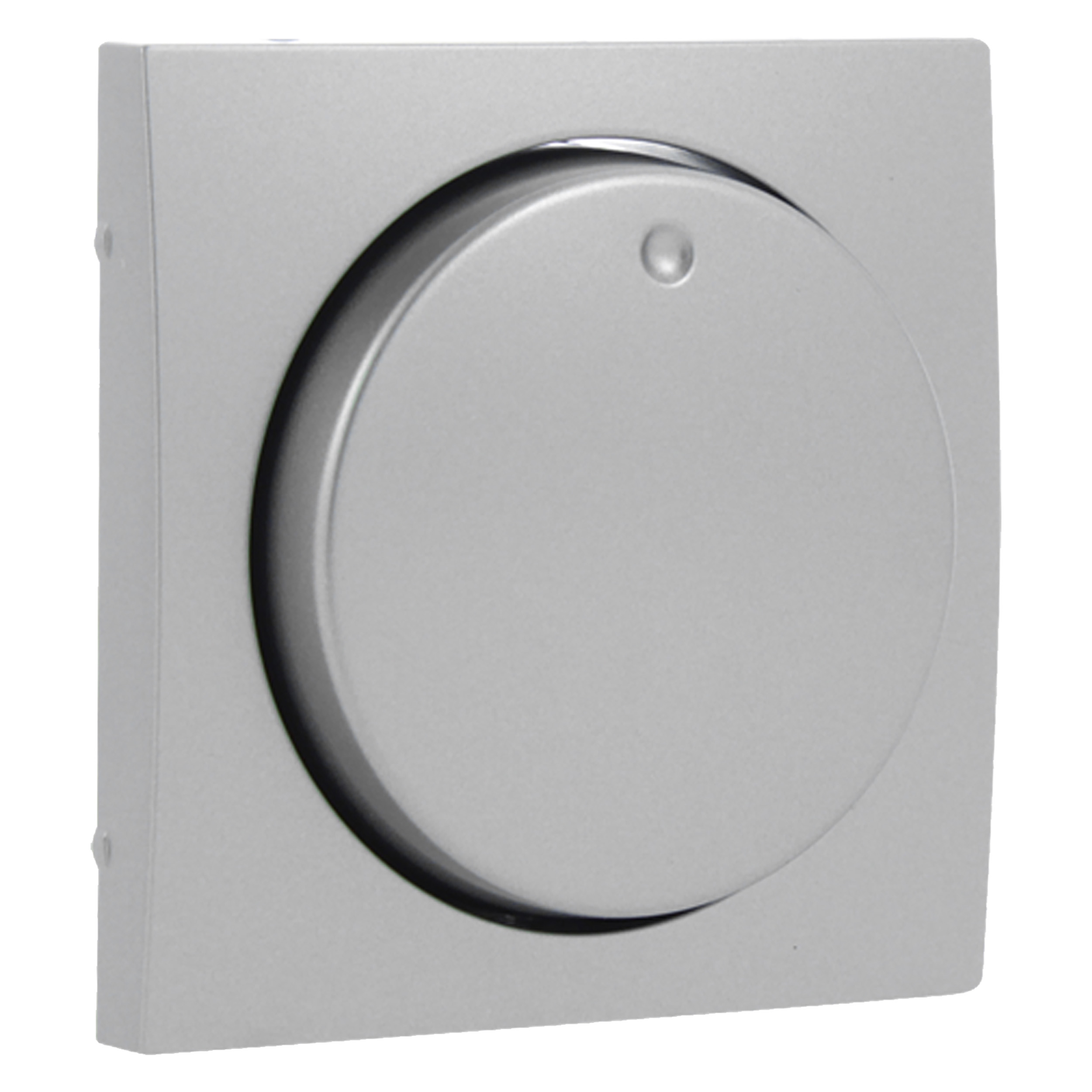 54.084.85 Q-Link S2 centraalplaat met knop - voor dimmer RVS 