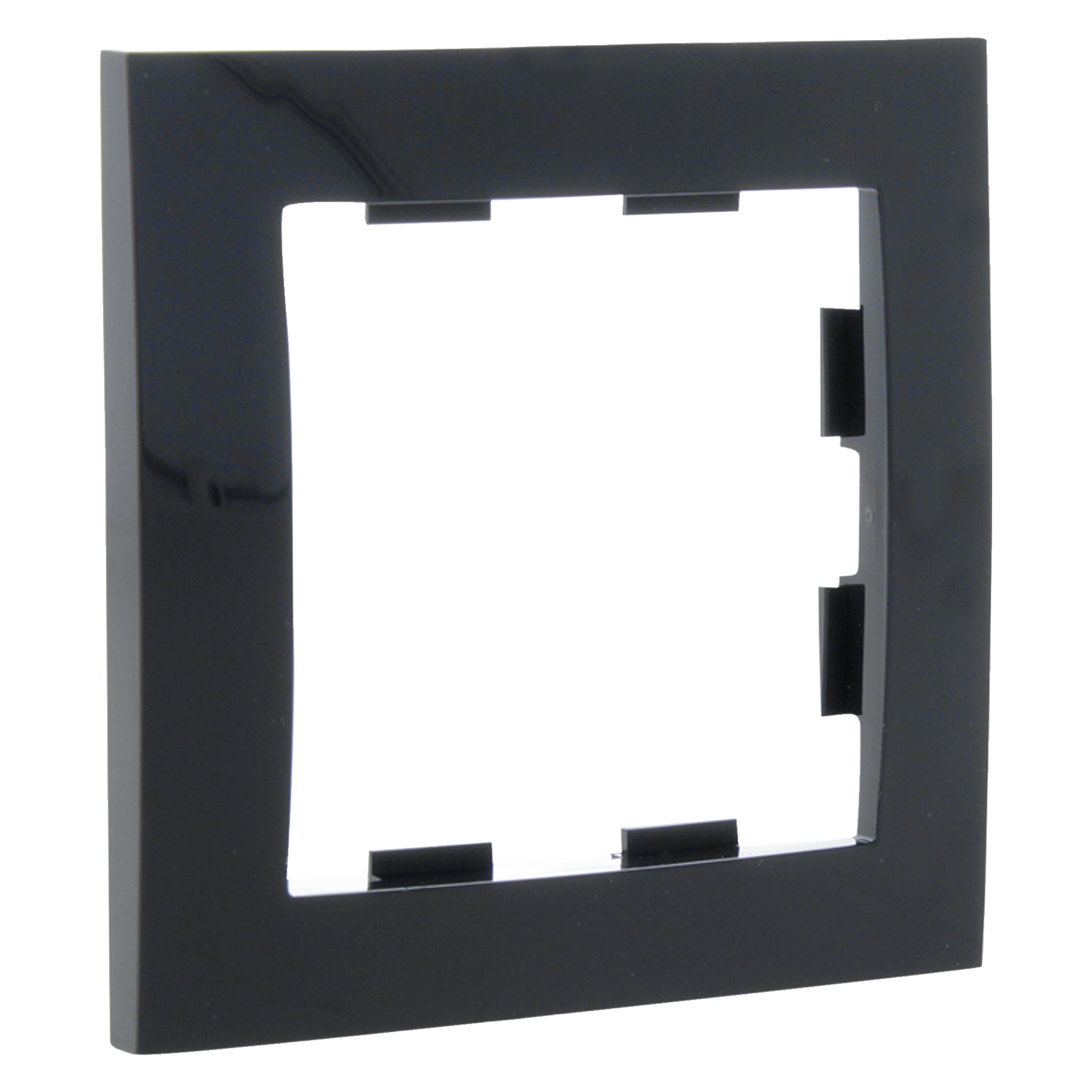 54.085.21 Q-Link S2 afdekraam inbouw - 1-voudig antraciet 