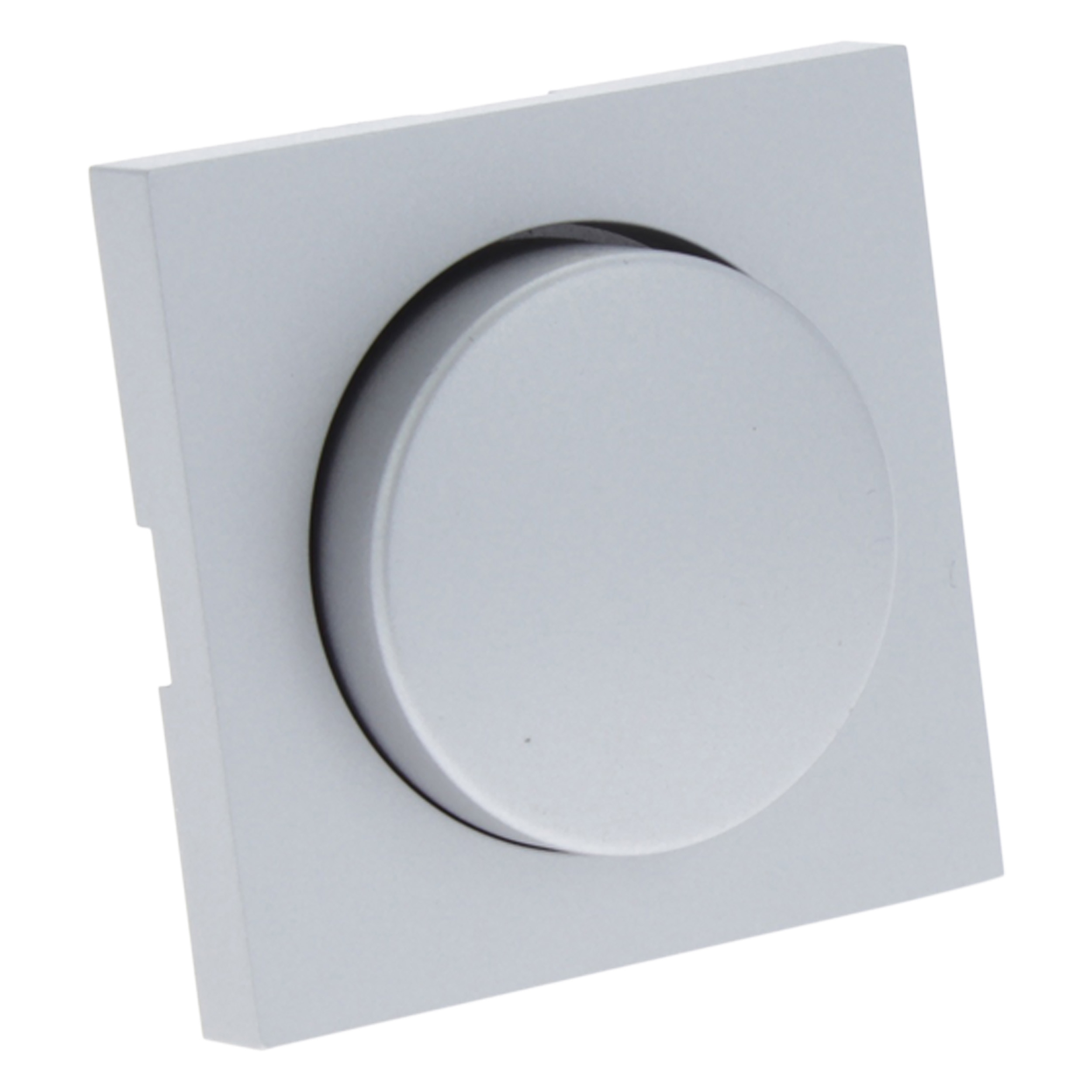 54.098.85 Q-Link S-Line centraalplaat met knop - voor dimmer aluminium 