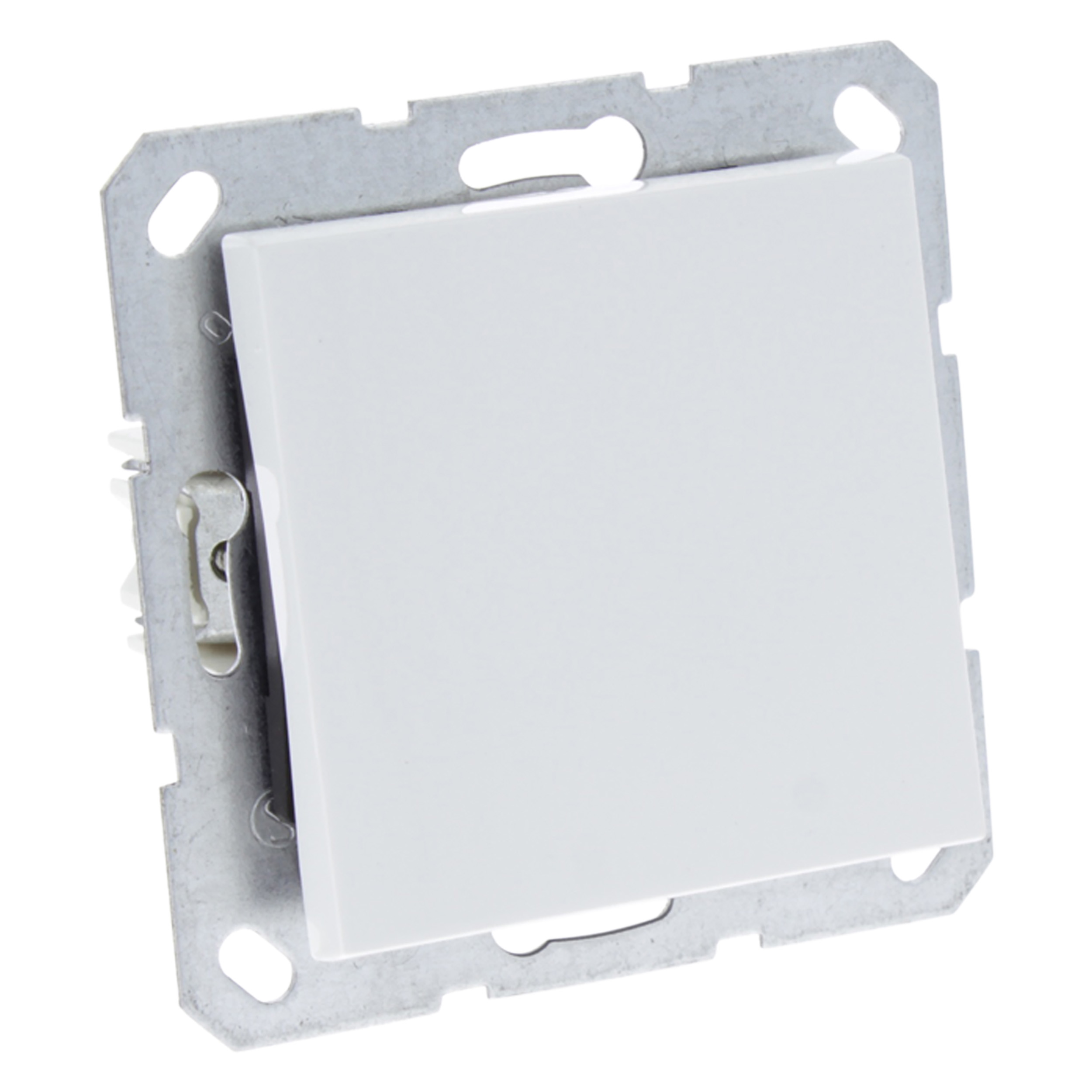 54.196.01 Q-Link S-Line schakelaar inbouw - wissel polarwit 