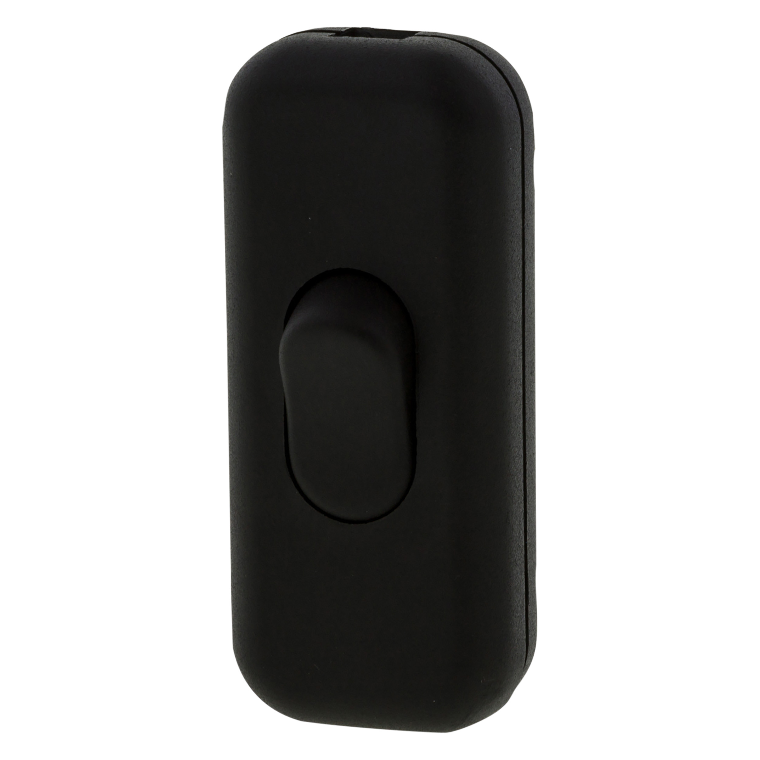 54.210.21 Q-Link  snoerschakelaar enkelpolig zwart 30 x 18 x 62 mm