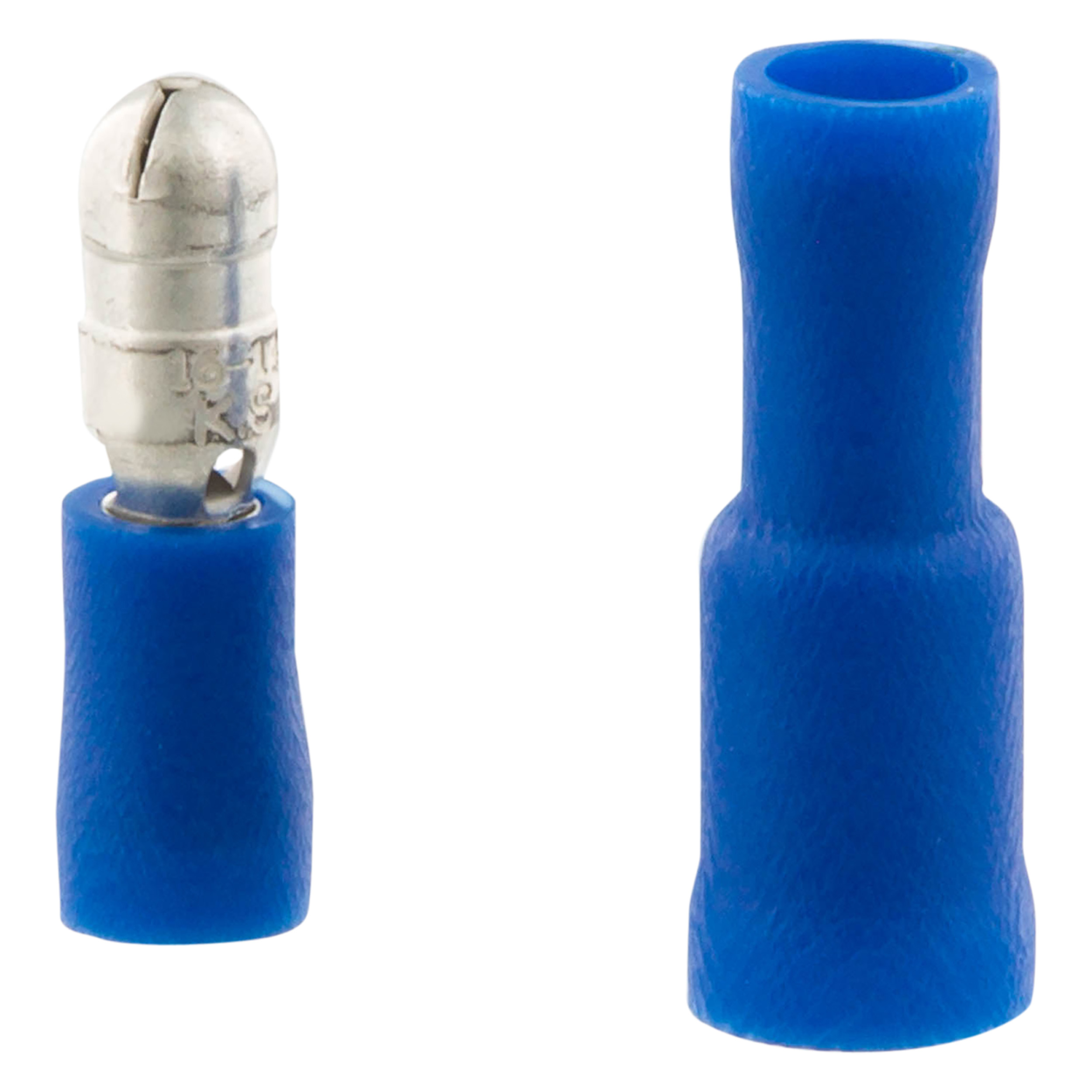 54.211.43 Q-Link  kabelschoen stekker/contrastekker blauw 