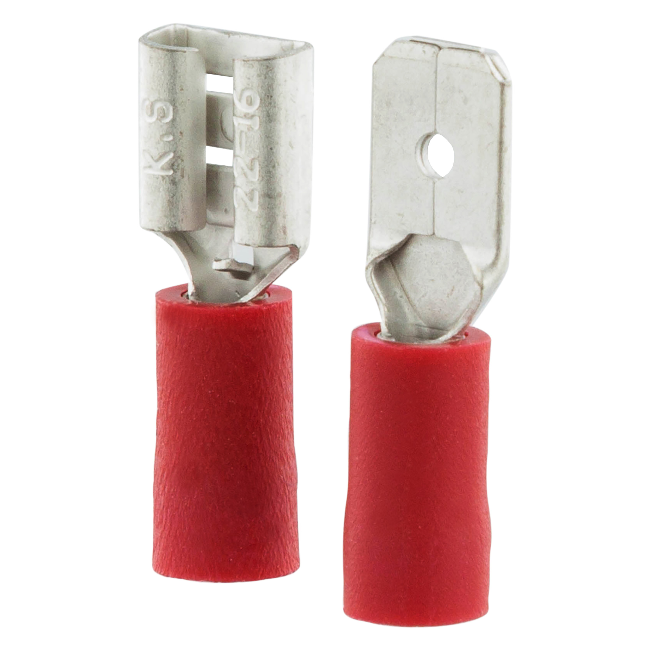 54.211.50 Q-Link  kabelschoen 5 x schuifstekker - 5 x contrastekker rood 