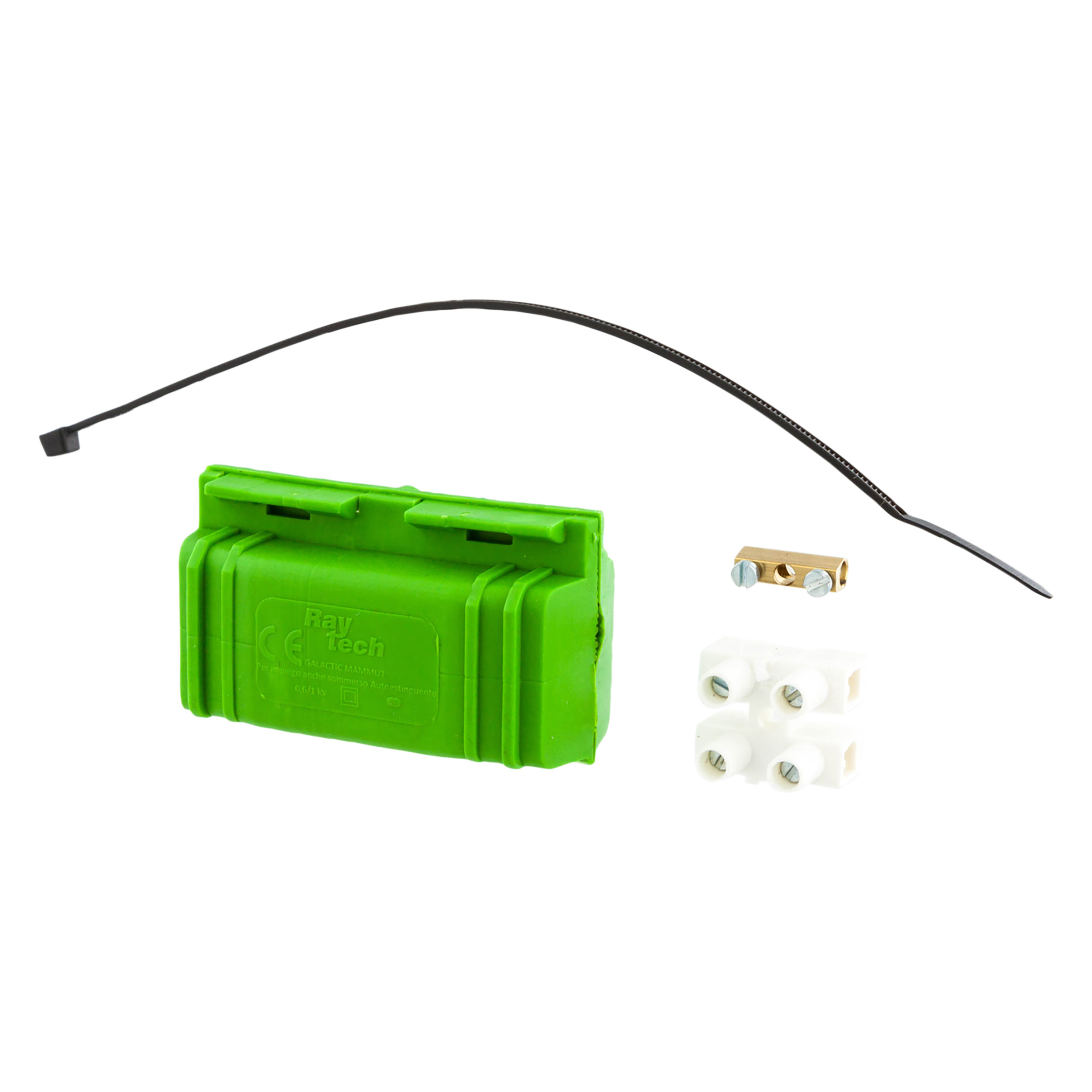 54.212.30 Q-Link  kabelverbinder set met gel groen 3 x 1-4 mm²