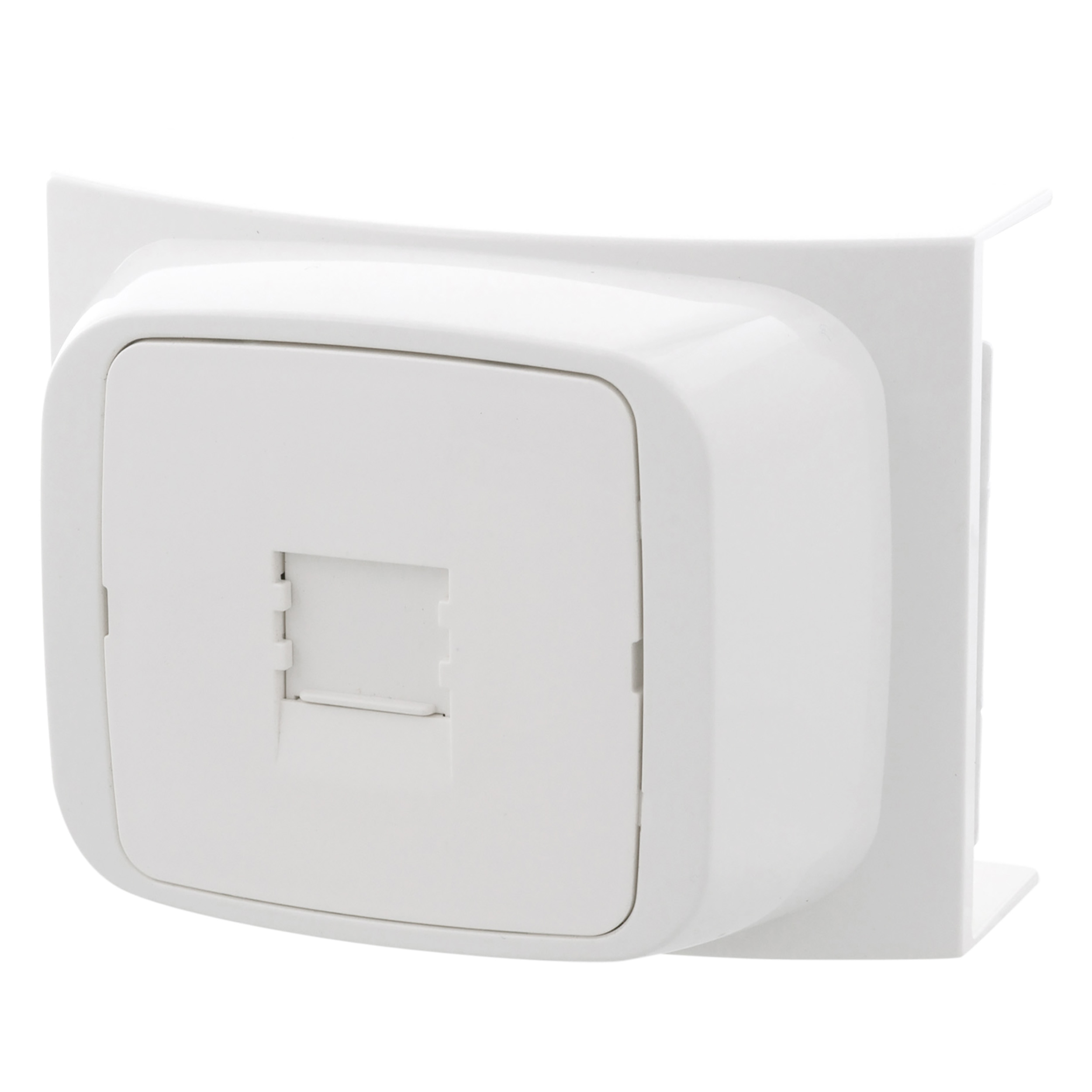 54.300.31 Attema K40 contactdoos K40 - telefoon - 4-polig - RJ45 polarwit 
