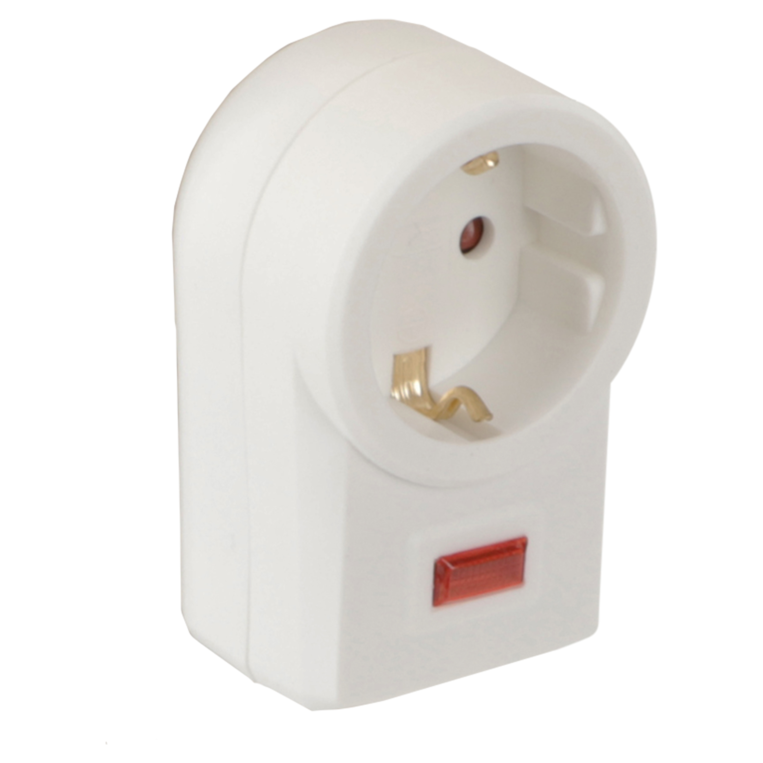 54.503.72 Q-Link  adapter met overspanningsbeveiliging wit 