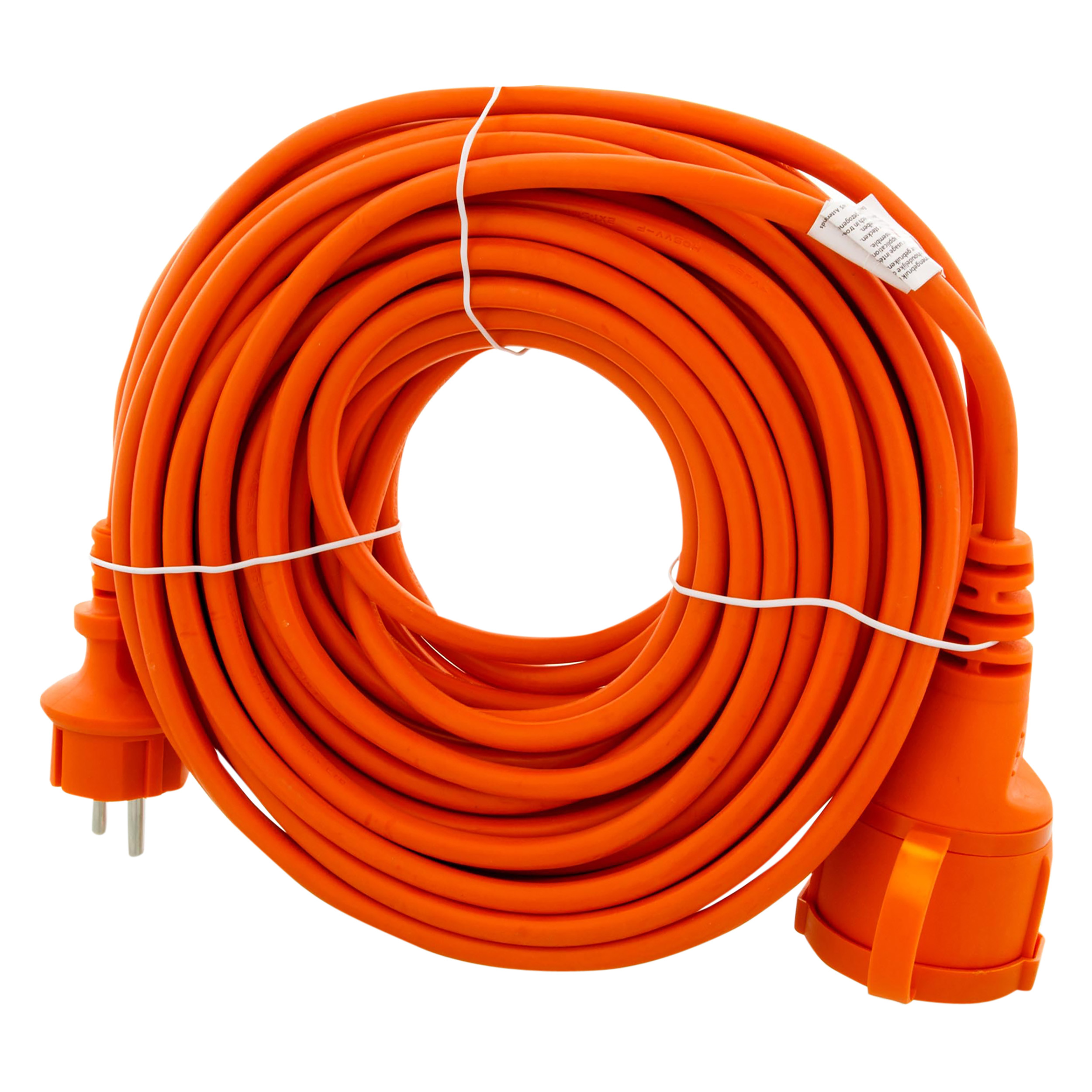 55.204.18 Q-Link  tuinverlengsnoer 2 x 1.5 mm² - IP44 - tuin oranje 2 x 1.5 mm², 20 m