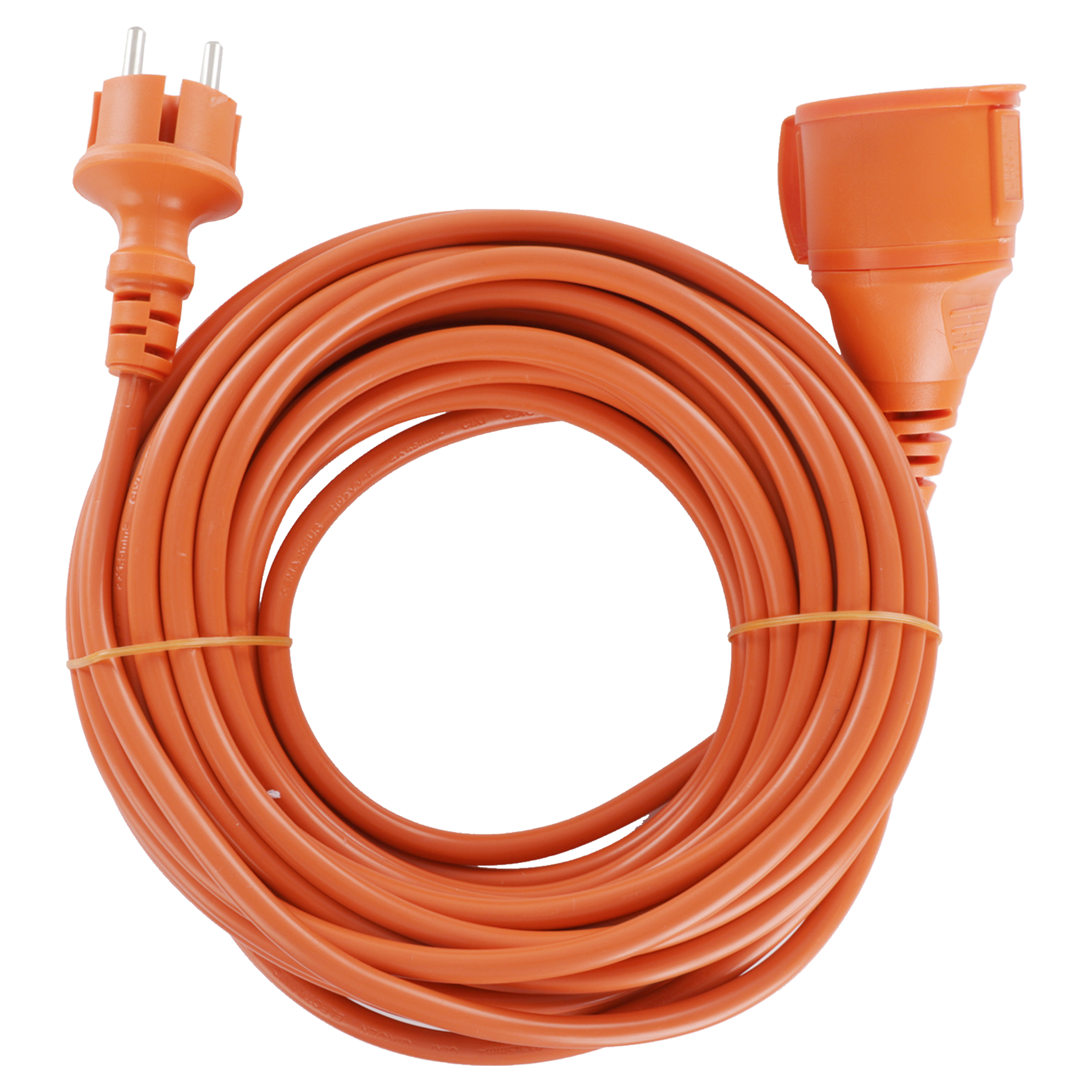 55.204.69 Q-Link  verlengsnoer IP44 oranje 2 x 1.5 mm², 12 m