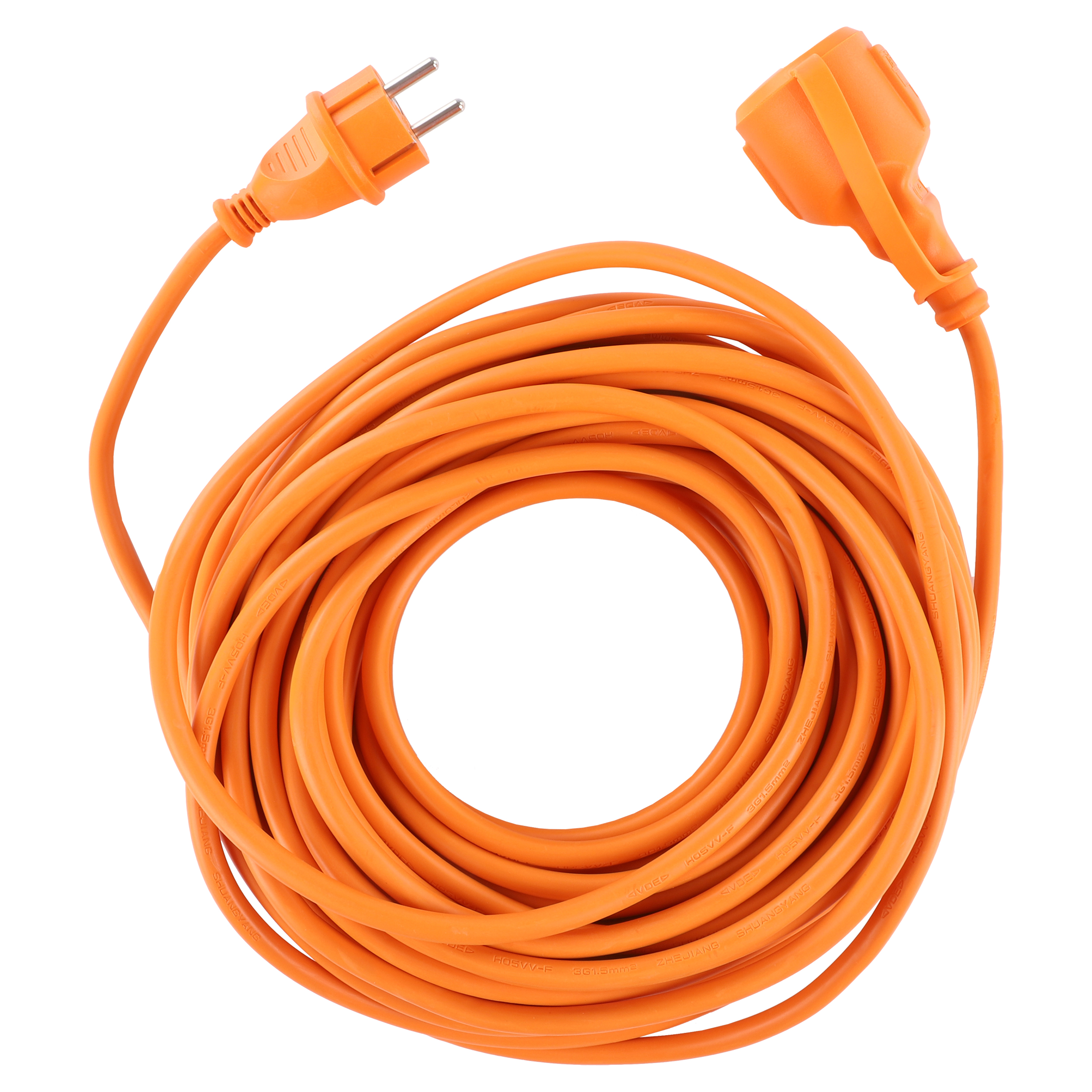 55.204.81 Q-Link  verlengsnoer randaarde - IP44 -3680W oranje 3 x 1.5 mm², 20 m