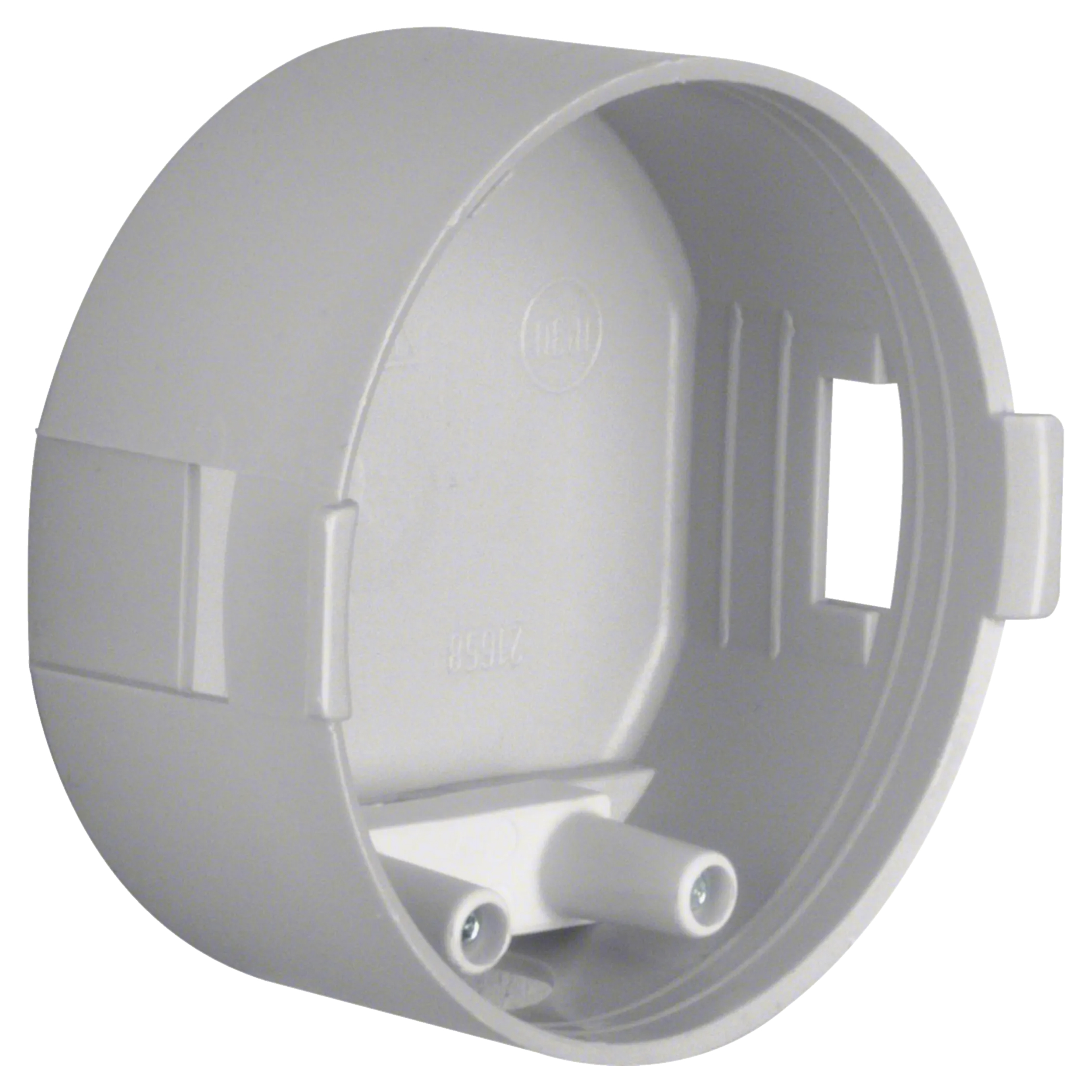 58.002.33 Berker Integro inbouwdoos 1-voudig - diepte 22 mm grijs 