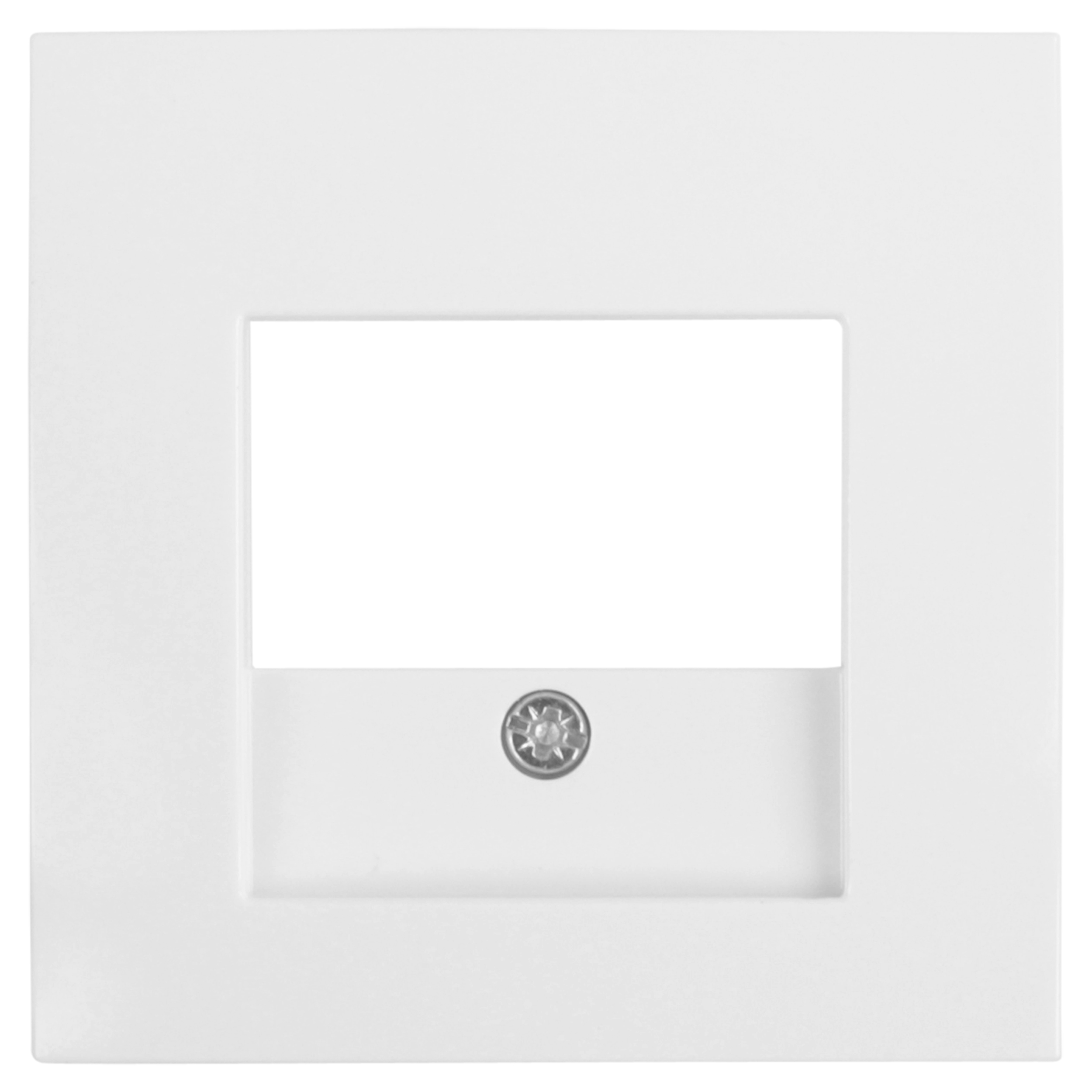 58.003.66 Berker S1 afdekplaat TAE/USB polarwit 