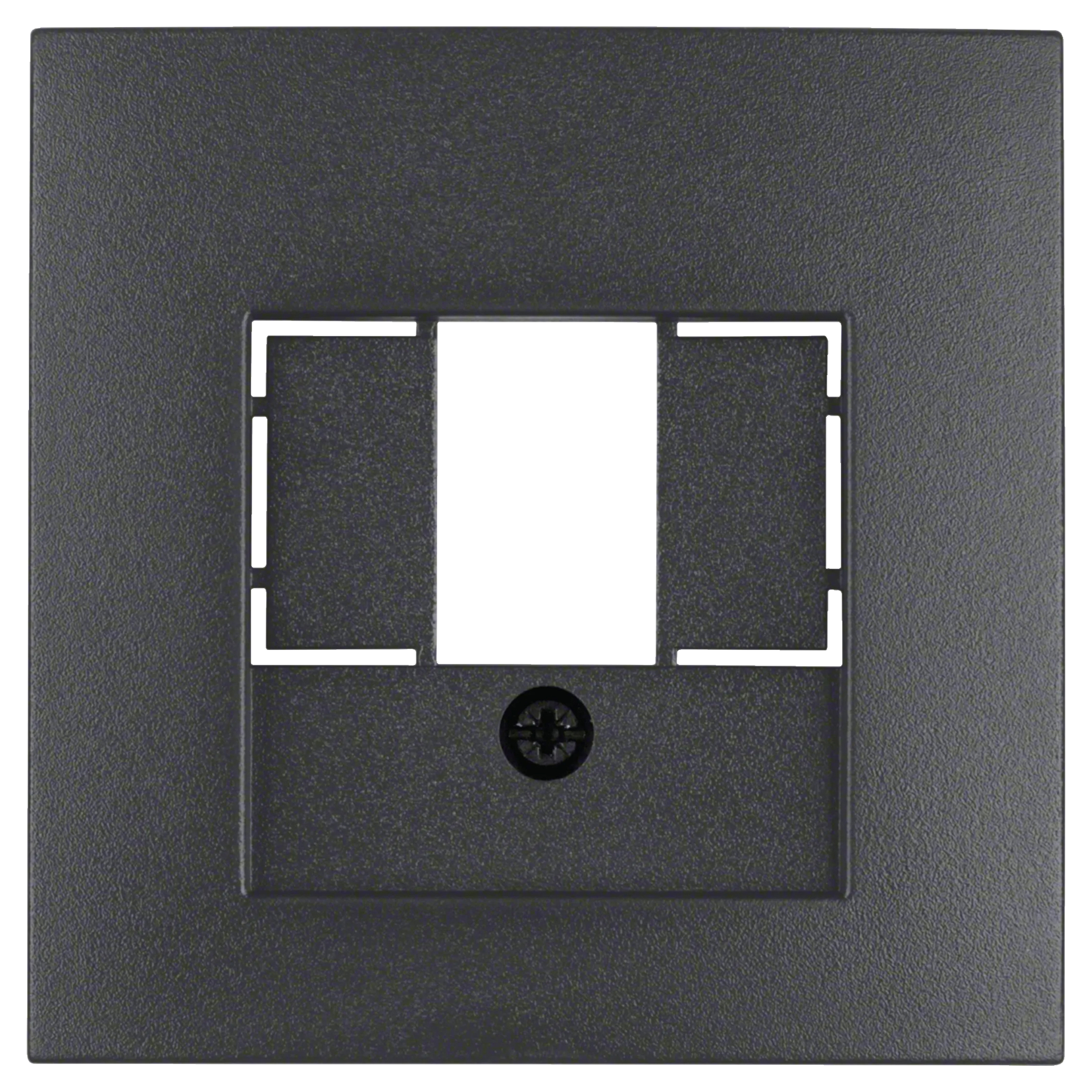 58.004.66 Berker S1 centraalplaat TAE/USB antraciet 