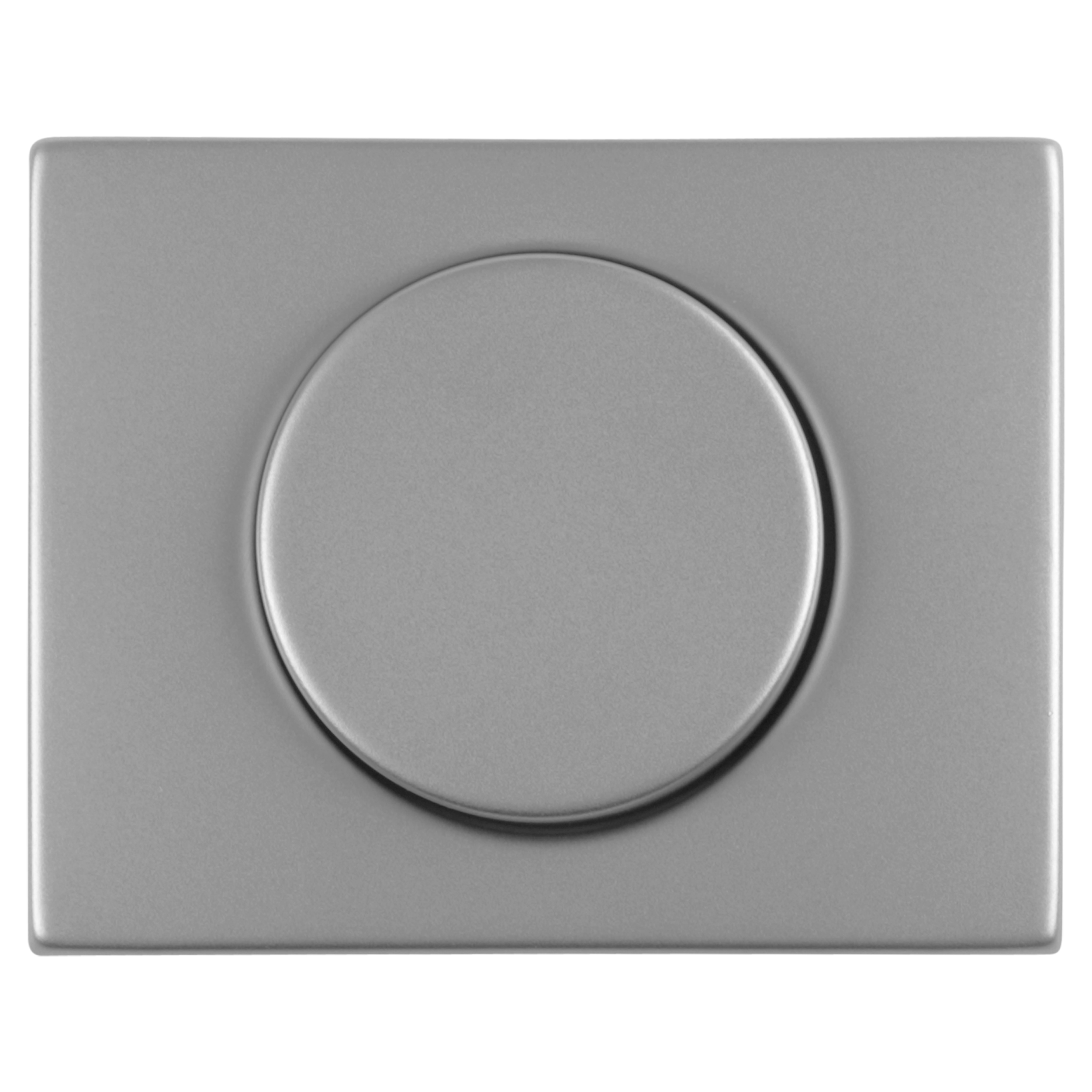 58.005.85 Berker K5 centraalplaat met knop voor dimmer RVS 