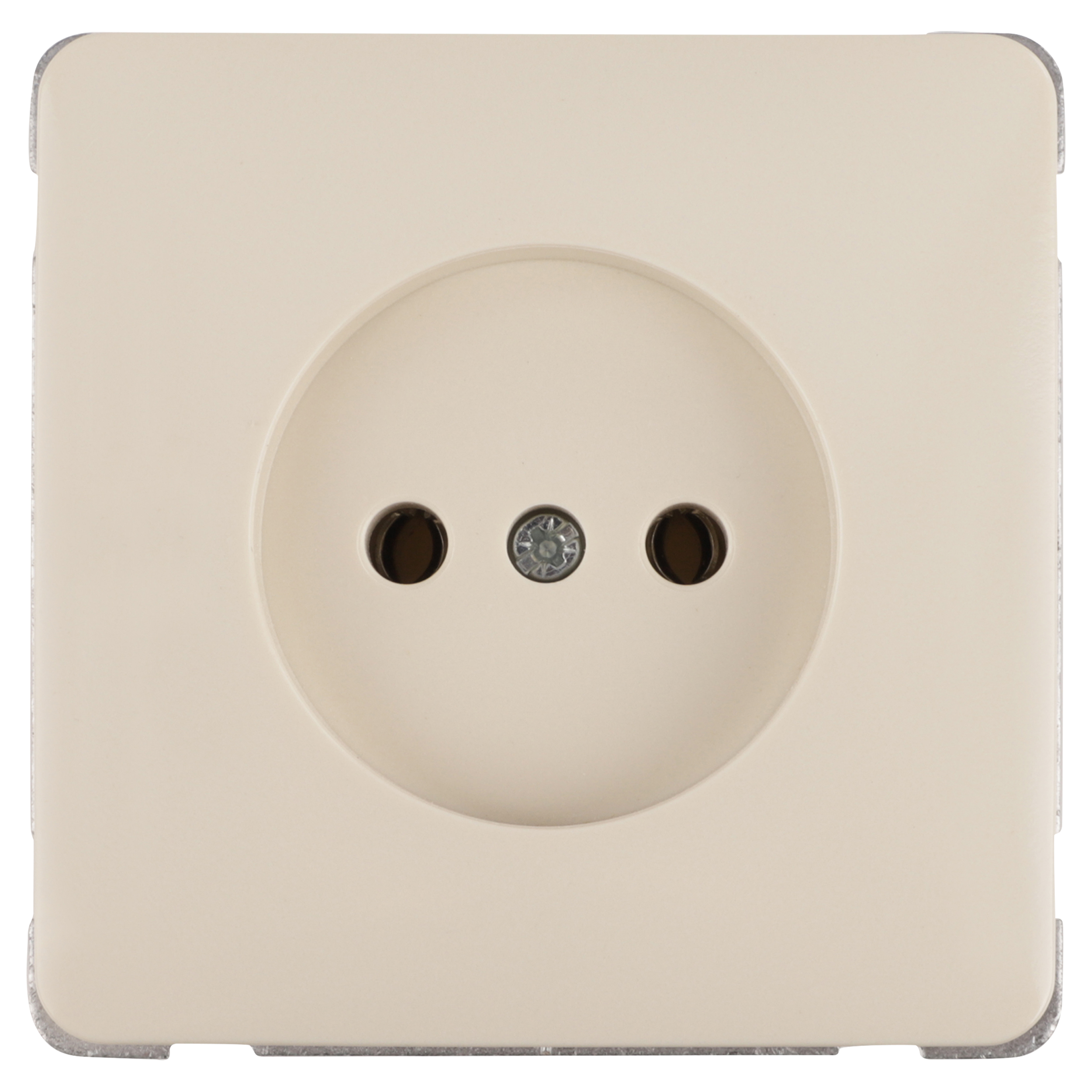 58.040.40 Peha Standard contactdoos inbouw - 1-voudig crème 