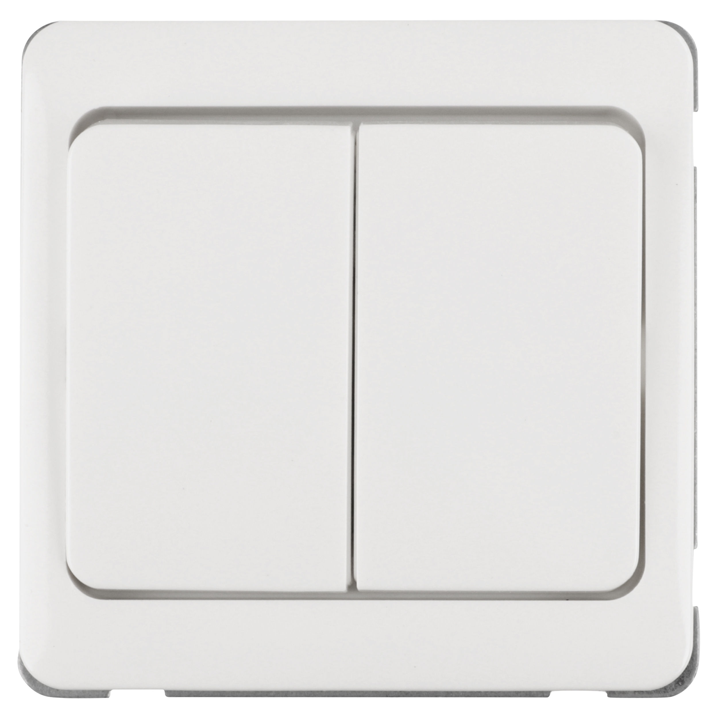 58.041.03 Peha Standard schakelaar inbouw - wissel/wissel polarwit 